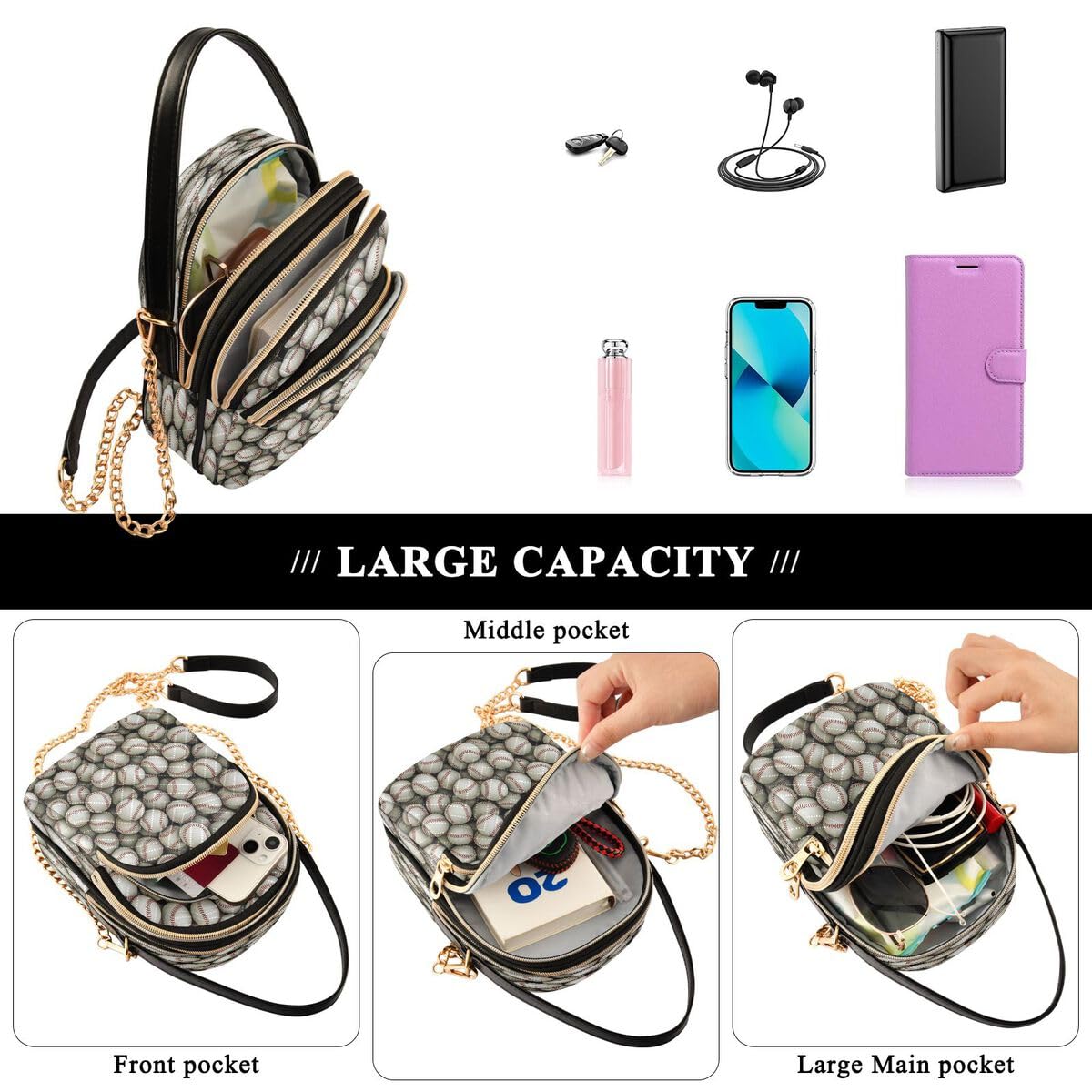 ALAZA Hipster Camouflage Army Print Crossbody Bag Small Shoulder Handbags Leather Purse for Women