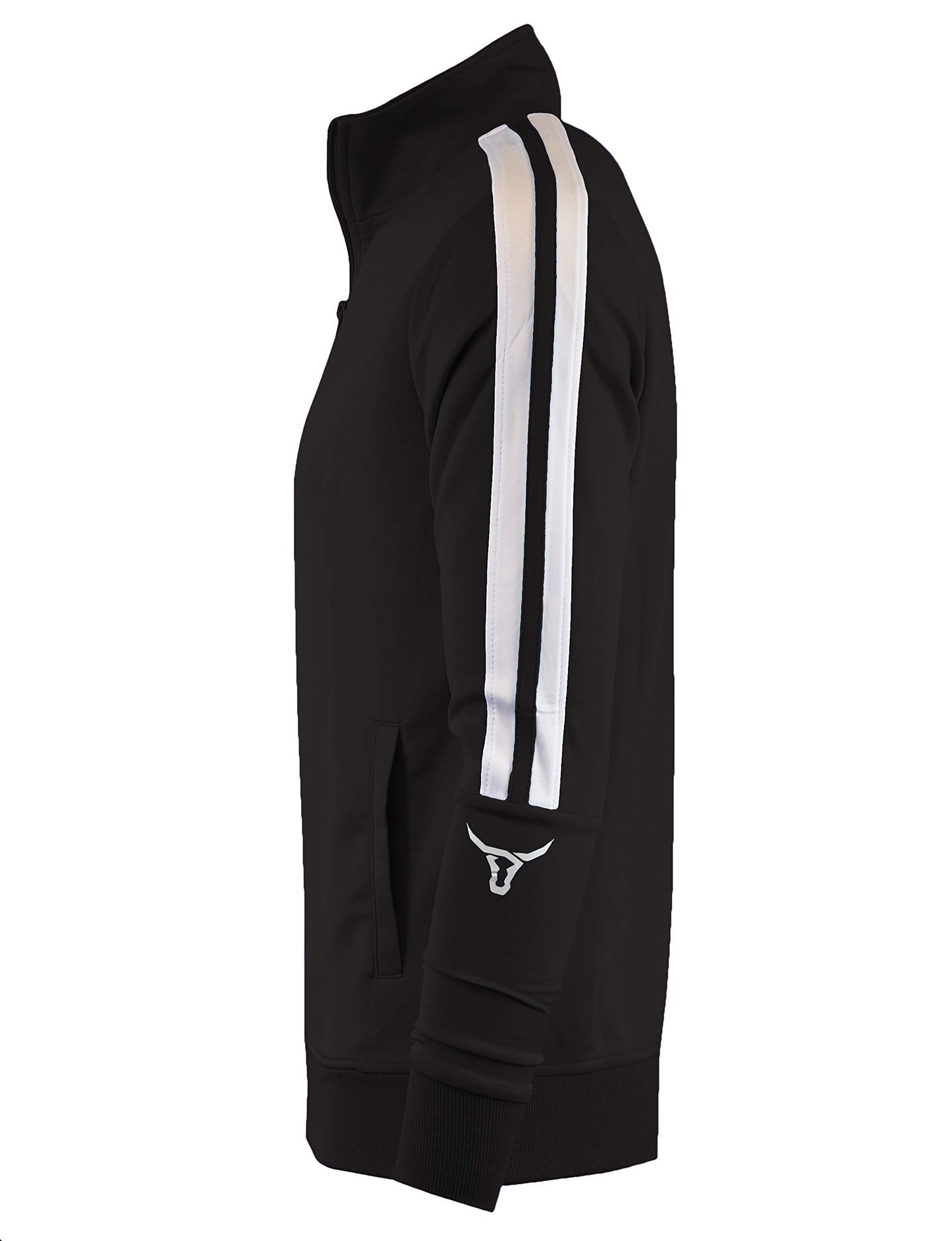 SCREENSHOT Mens Urban Hip Hop Premium Track Jacket - Slim Fit Side Taping Sportswear Urbanwear Streetwear Fashion Top