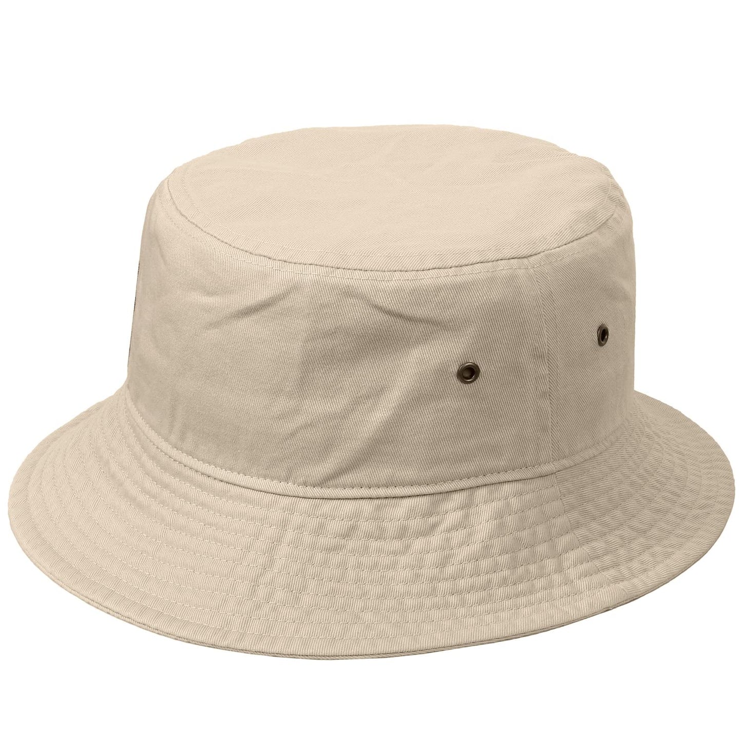 Falari Men Women Unisex Cotton Bucket Hat 100% Cotton Packable for Travel Fishing Hunting Summer Camp