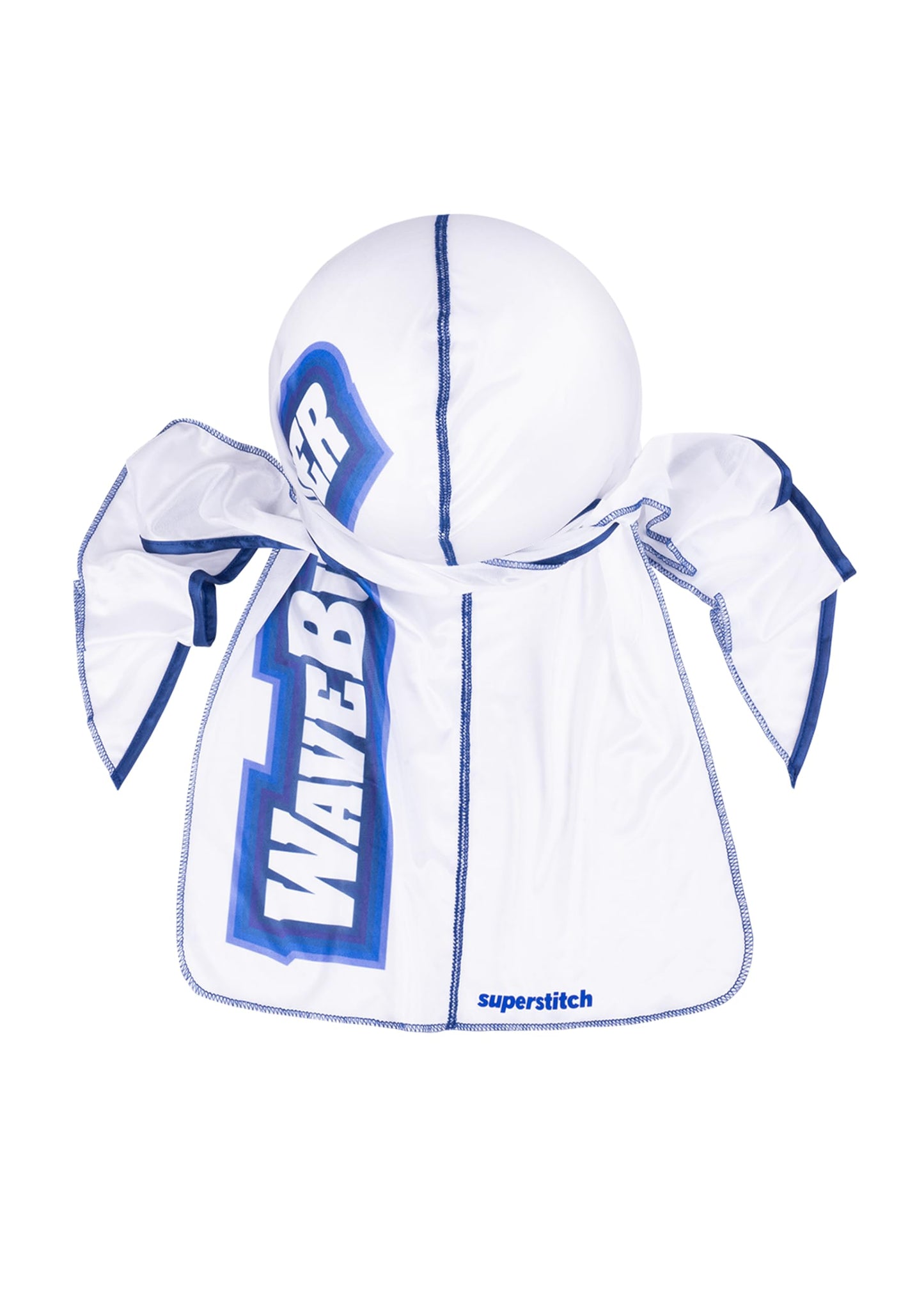 Superstitch Supersilky Ultra Silky Durag x Wavebuilder | 30+ Styles Premium Designer Durags for Men | 360 Waves |Camo Camouflage (Five Star)