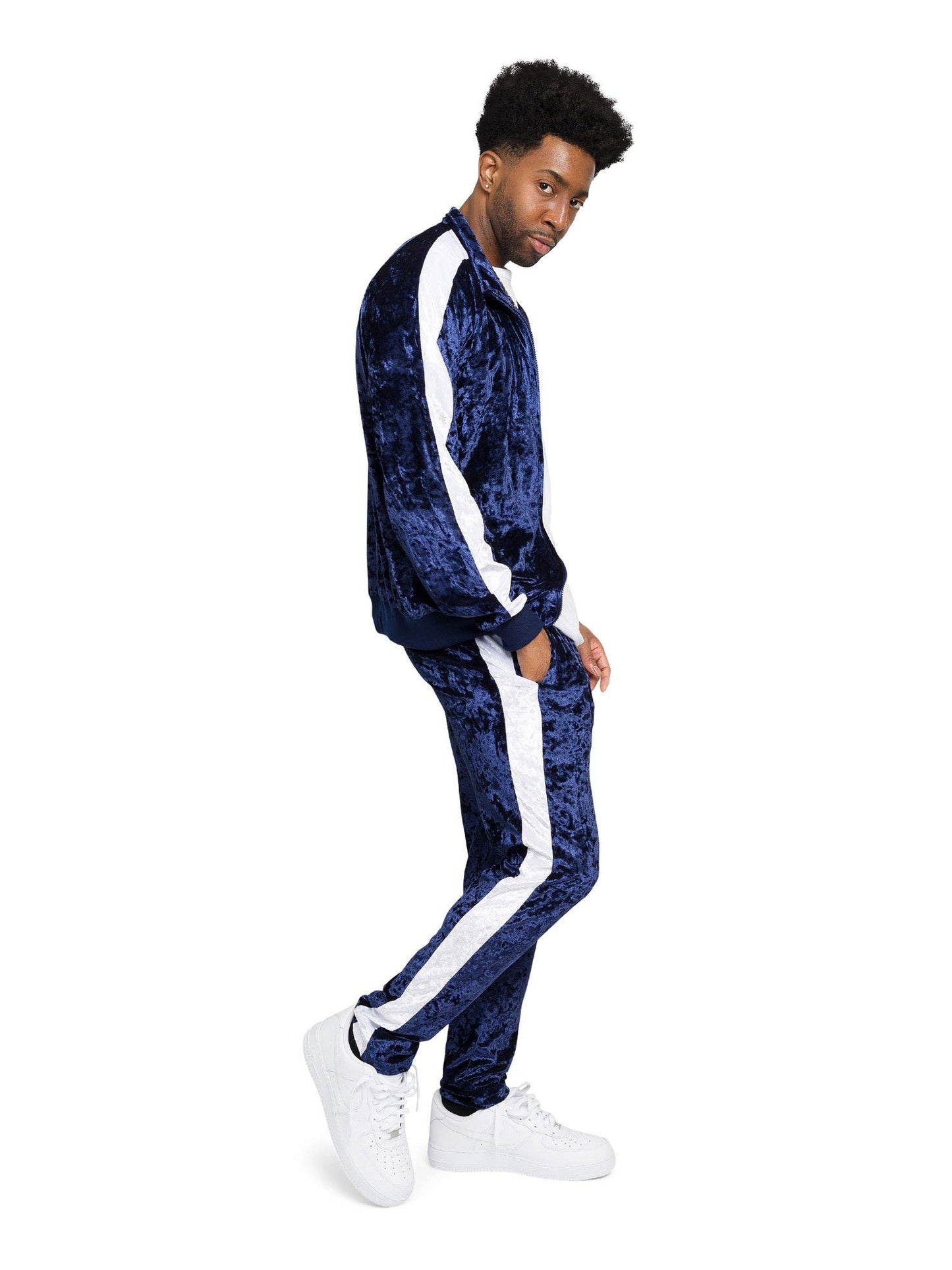 G-Style USA Men's Velour Velvet Tracksuit Sets -Casual Wear, Gym, and Lounge