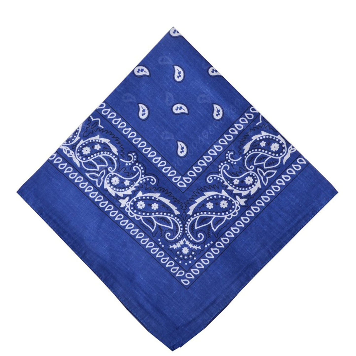 xsby 12 Piece Novelty Bandanas Paisley 100% Cotton Headwear