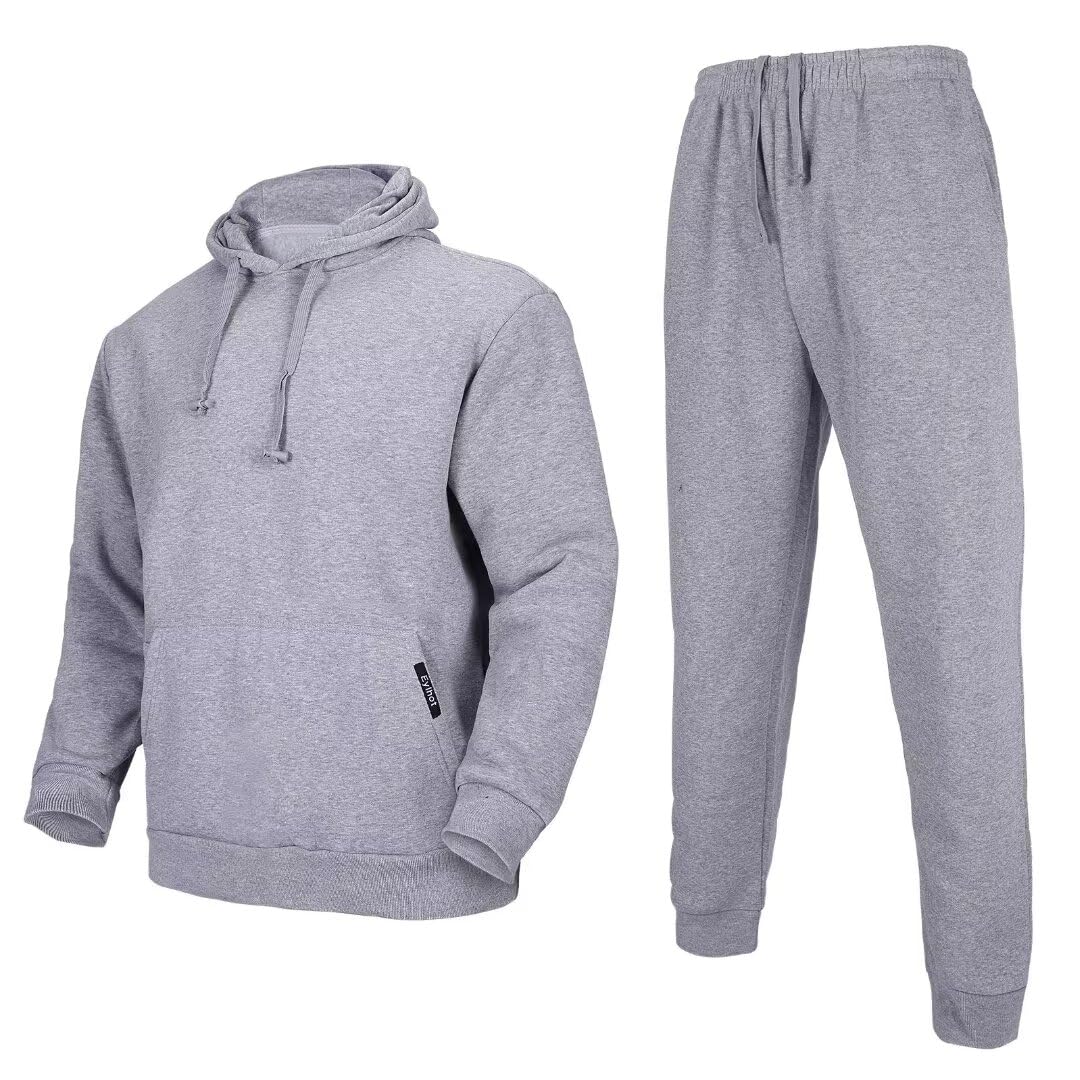 AKsit Men's Sweatsuit 2 Piece Hoodie Tracksuit Set Fashion Activewear Set