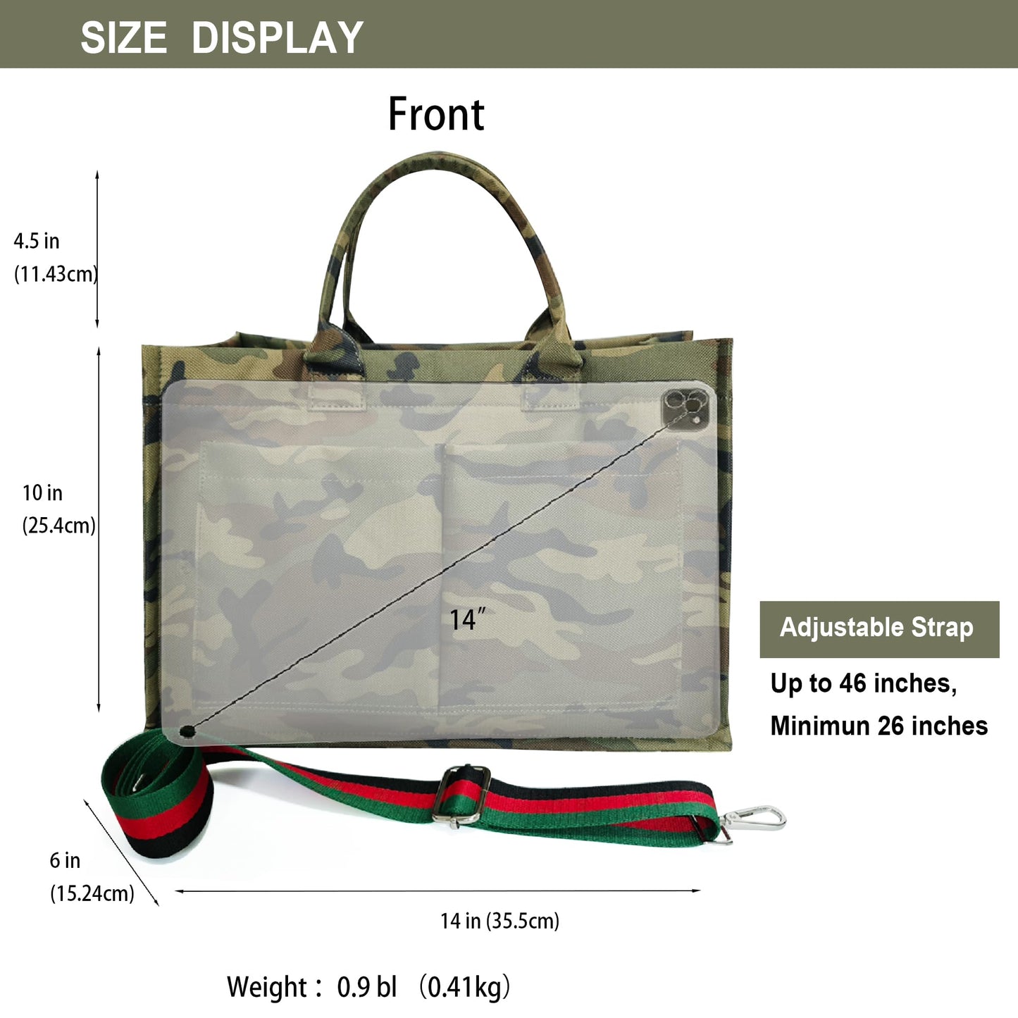 Dyalsa Tote Bags for Women, Canvas Handbag Tote Purse Crossbody Bags with Zip Medium Shoulder Bags for Work and Travel