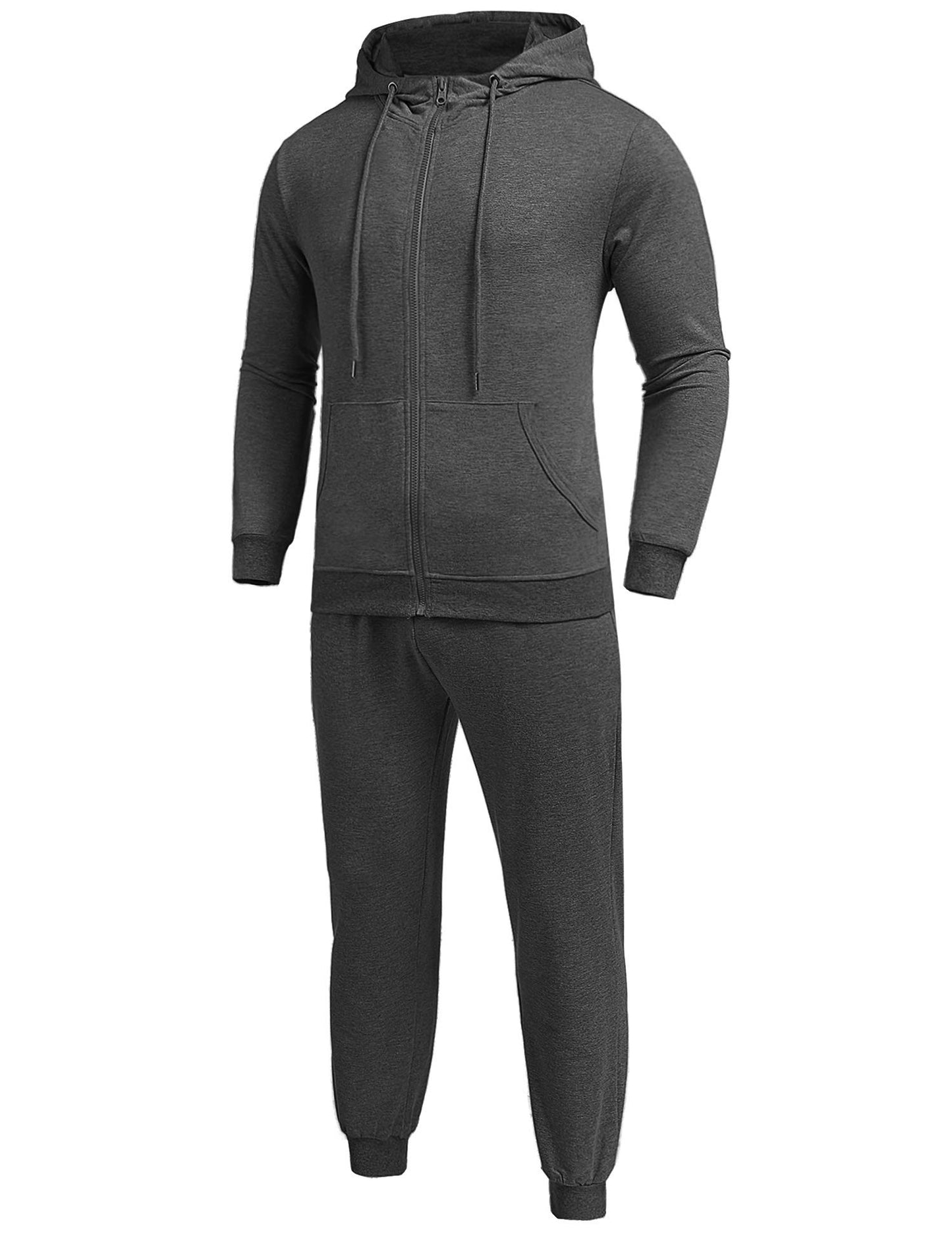 COOFANDY Sweatsuits for Men 2 Piece tracksuit Sets Full Zip Hoodie Sweatpants for Men Casual Sports Jogging Suits S-4XL
