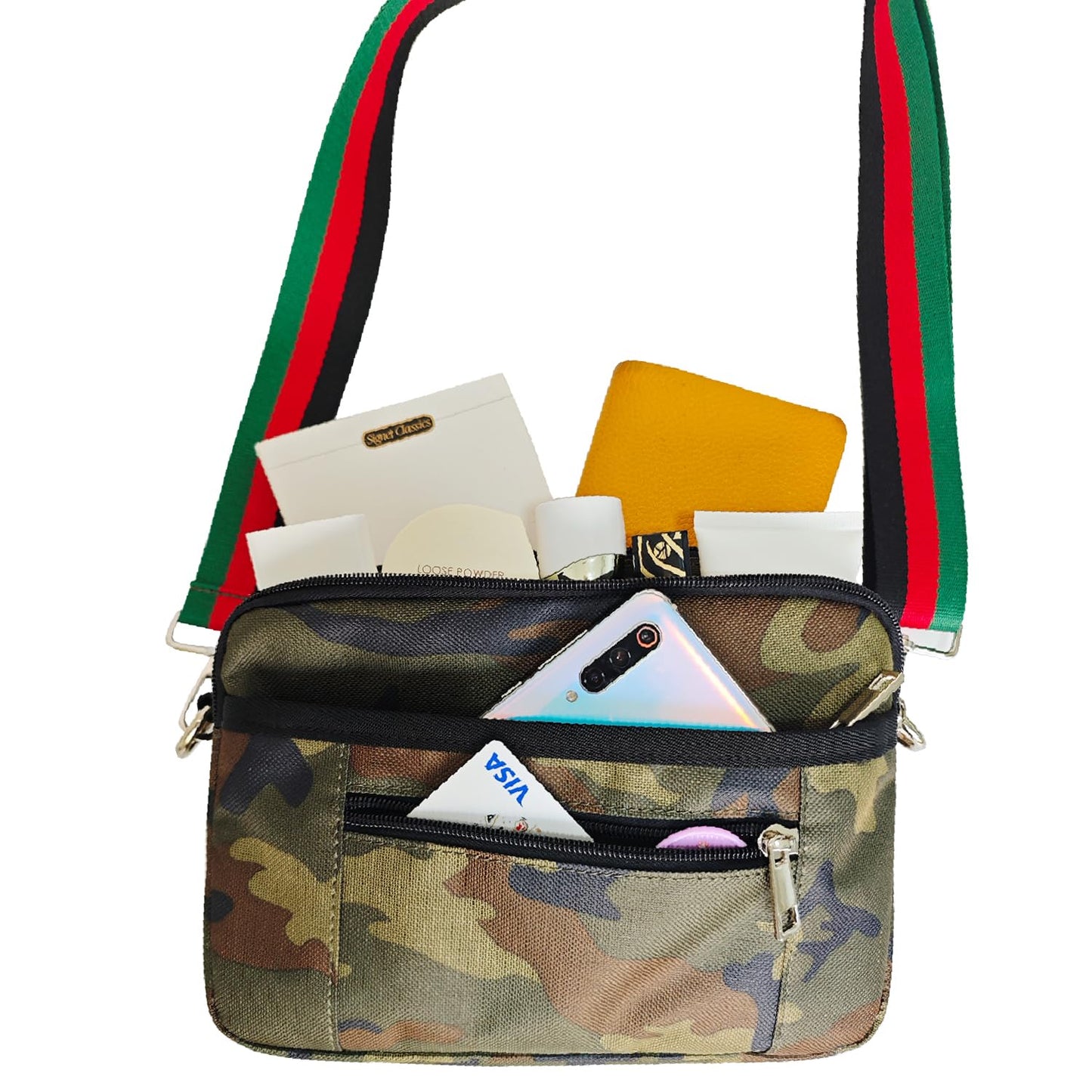 Dyalsa Small Crossbody Bags for Women Canvas Mini Crossbody Purse, Shoulder Bag Traveling Workout