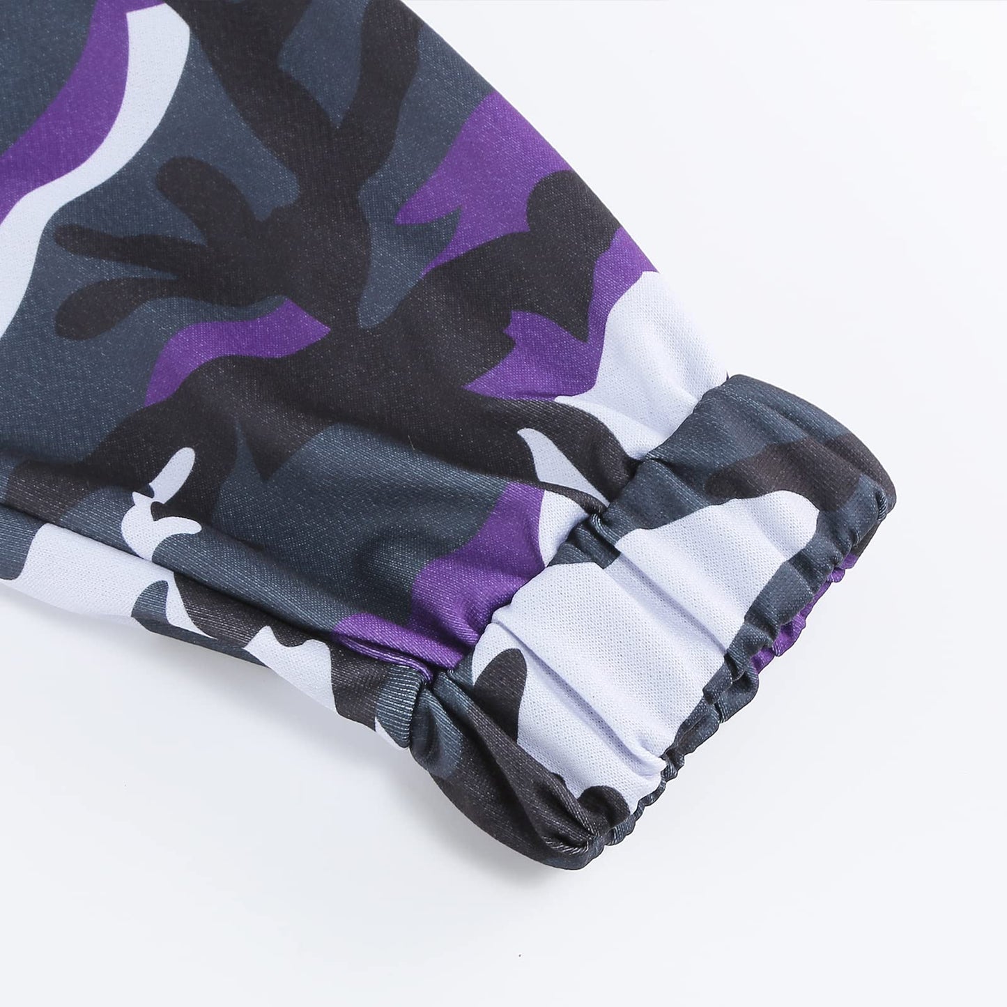 Colorful House Men Camo Cargo Jogger Sweatpants Casual Drawstring Camouflage Cargo Work Pants with Pockets