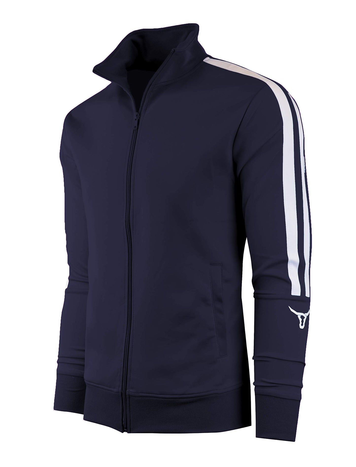 SCREENSHOT Mens Urban Hip Hop Premium Track Jacket - Slim Fit Side Taping Sportswear Urbanwear Streetwear Fashion Top