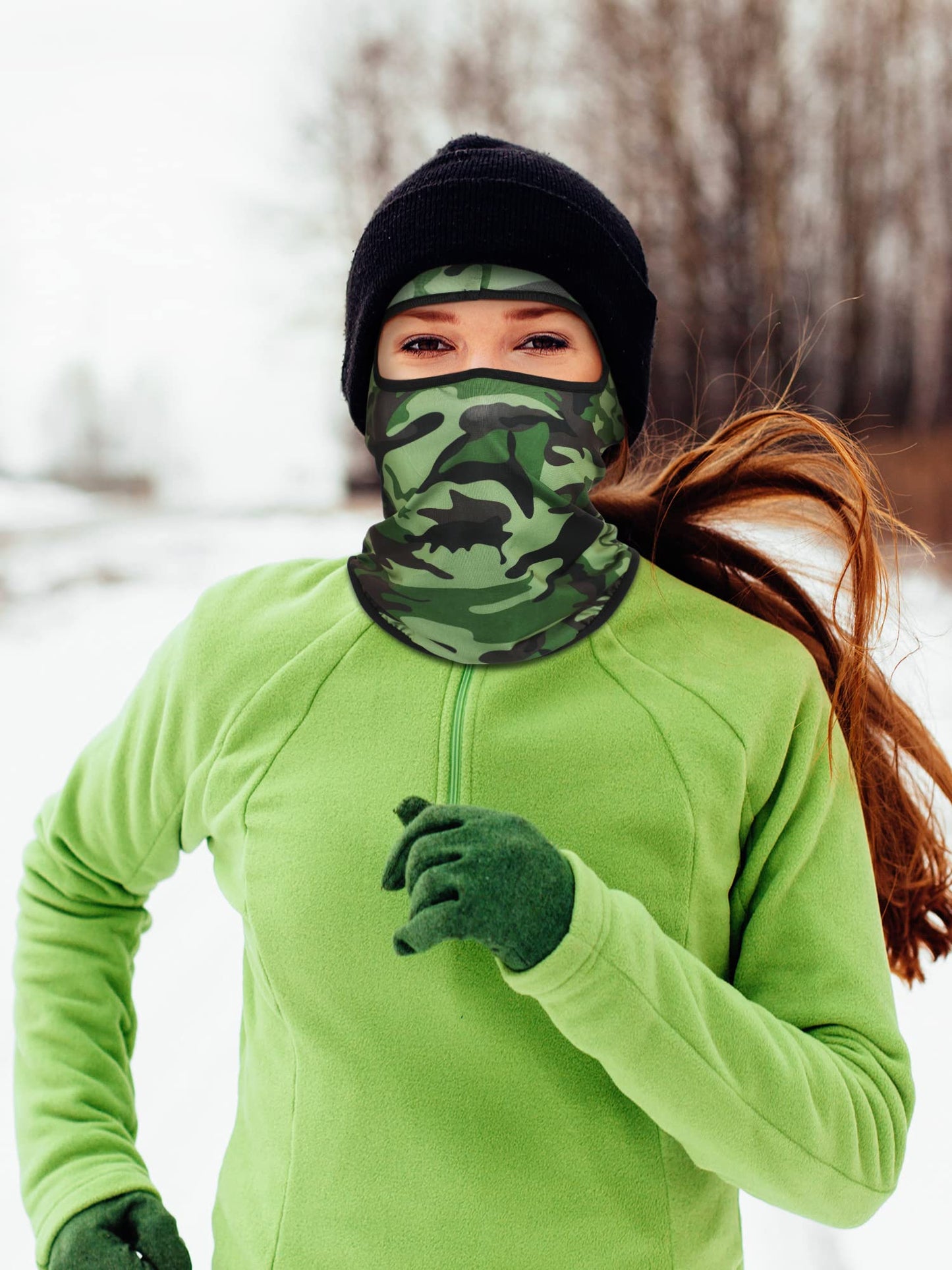 Geyoga 8 Pcs Balaclava Ski Mask Sun Protection Windproof Balaclava UV Protection Summer Full Face Covering for Outdoor Sports