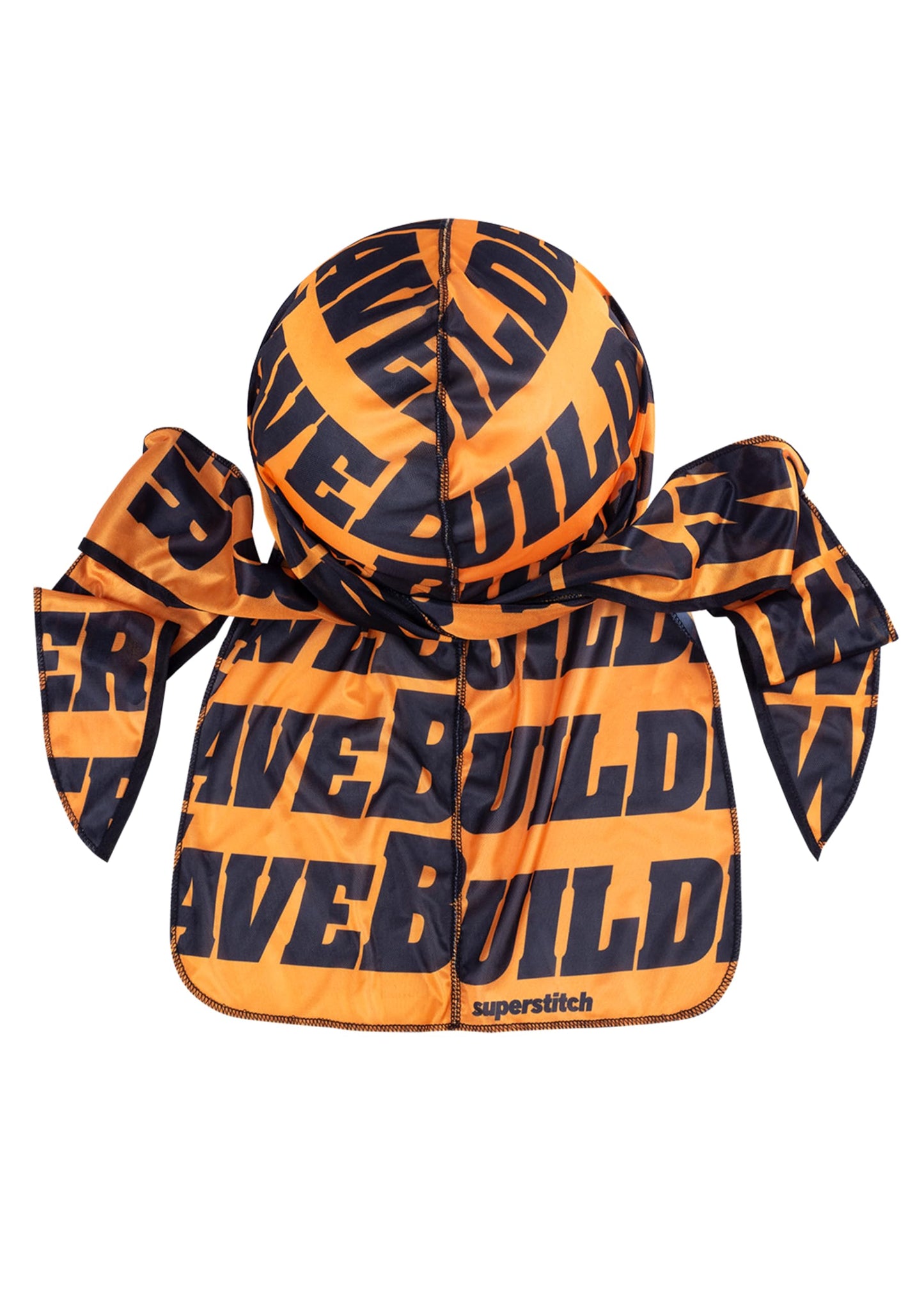 Superstitch Supersilky Ultra Silky Durag x Wavebuilder | 30+ Styles Premium Designer Durags for Men | 360 Waves |Camo Camouflage (Five Star)