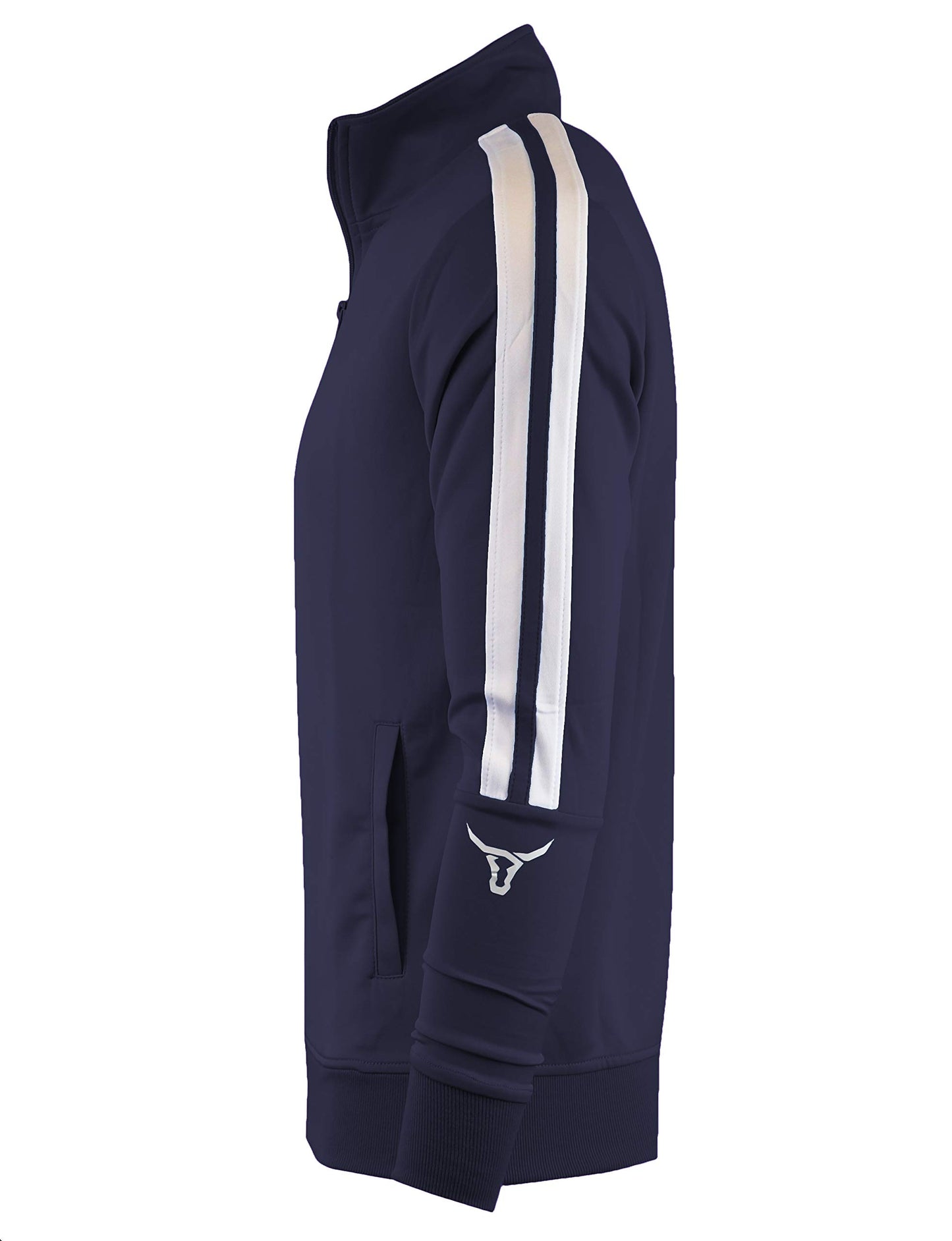 SCREENSHOT Mens Urban Hip Hop Premium Track Jacket - Slim Fit Side Taping Sportswear Urbanwear Streetwear Fashion Top