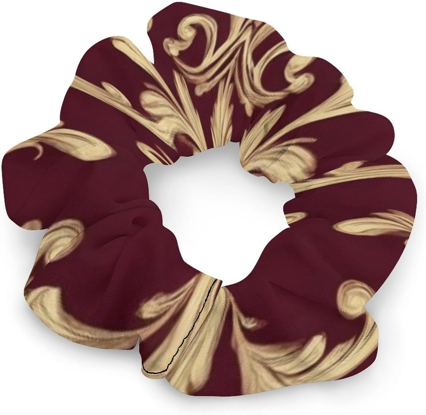 Supdreamc Fashion Hair Scrunchies Spiral Hair Ties for Women Braids, Cool Camo Military Camouflage Adjustable Ponytail Bands Dreadlock Accessories