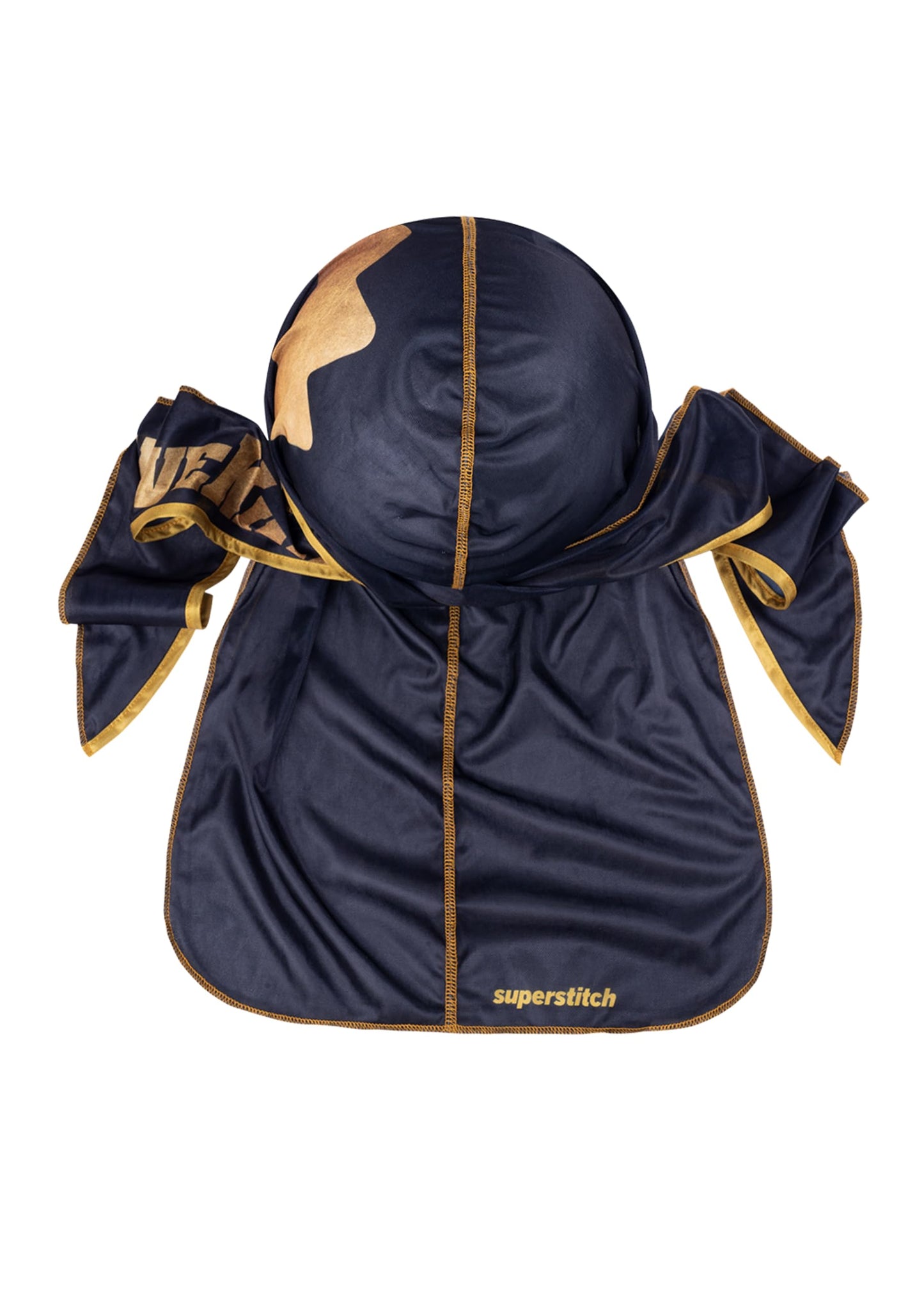 Superstitch Supersilky Ultra Silky Durag x Wavebuilder | 30+ Styles Premium Designer Durags for Men | 360 Waves |Camo Camouflage (Five Star)