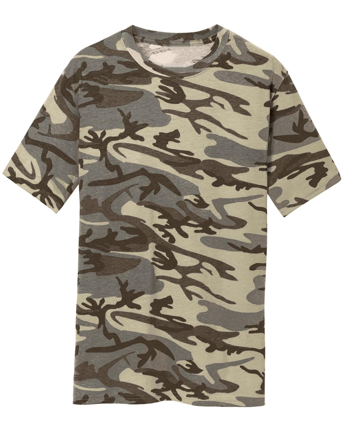 JustBlanks Men's Camouflage Tee Shirts - 100% Cotton Short-Sleeve T- Shirt - Military Camo Crewneck Shirt for Men