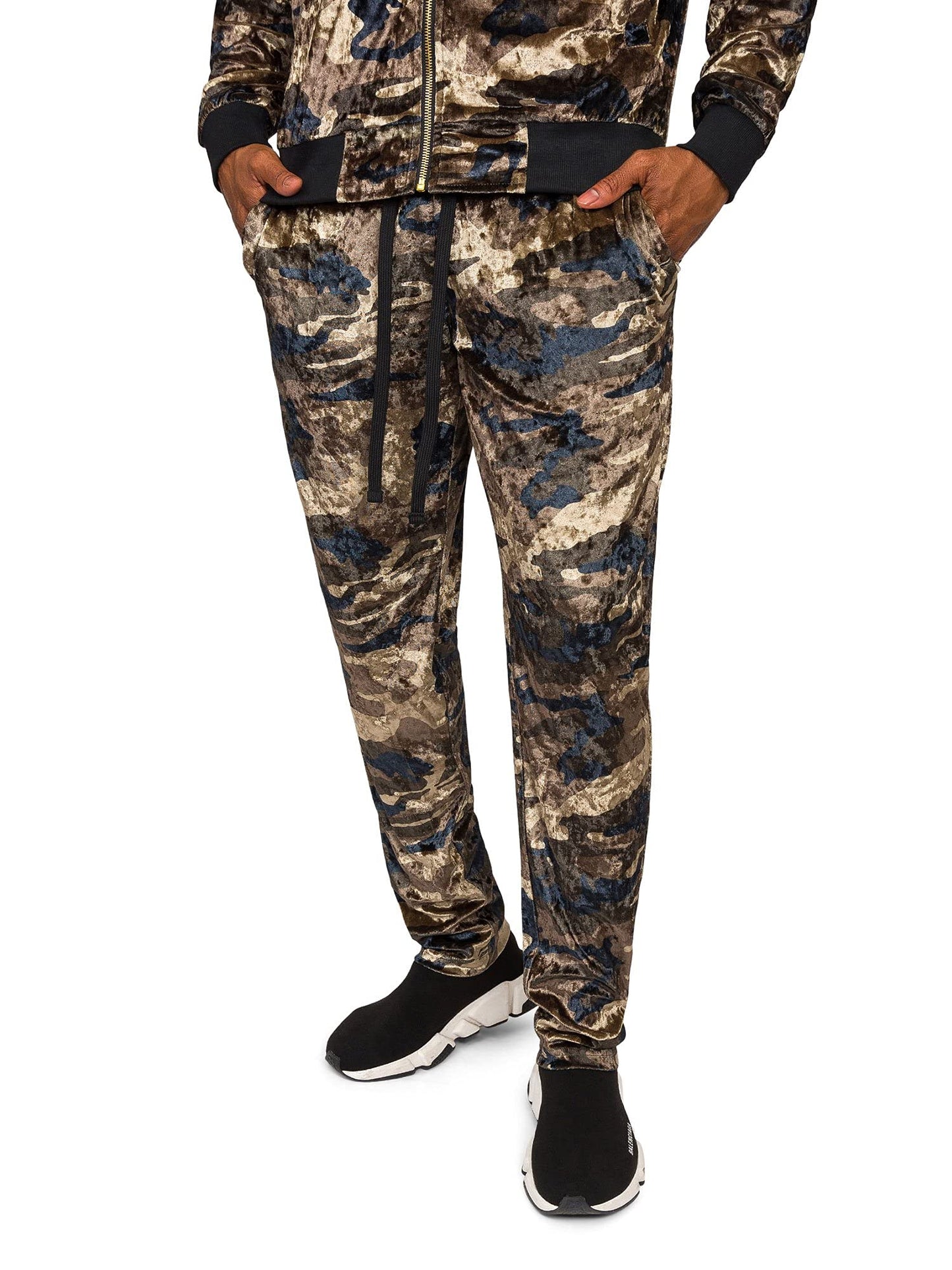 G-Style USA Men's Velour Velvet Tracksuit Sets -Casual Wear, Gym, and Lounge