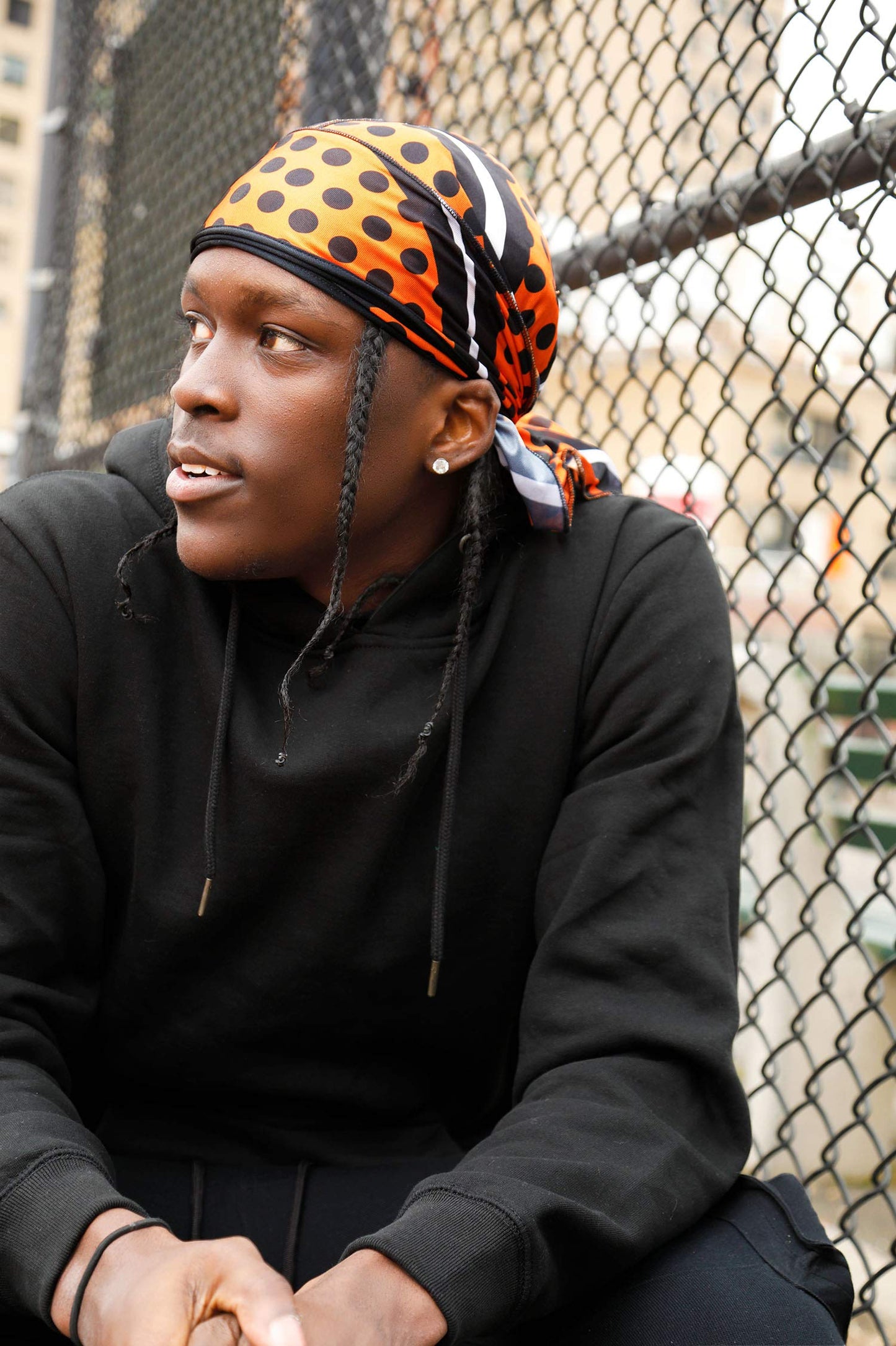 Superstitch Supersilky Ultra Silky Durag x Wavebuilder | 30+ Styles Premium Designer Durags for Men | 360 Waves |Camo Camouflage (Five Star)