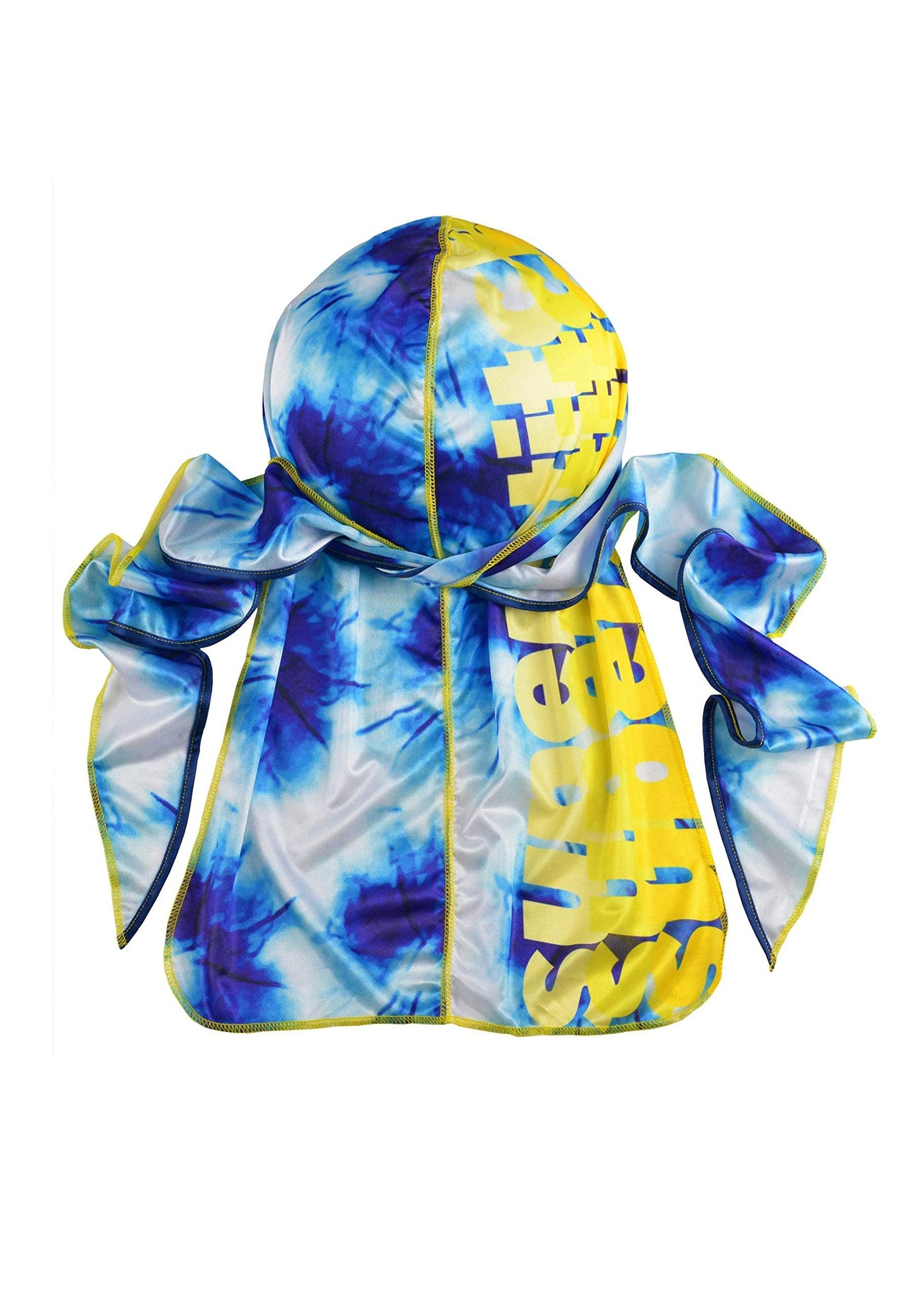 Superstitch Supersilky Ultra Silky Durag x Wavebuilder | 30+ Styles Premium Designer Durags for Men | 360 Waves |Camo Camouflage (Five Star)