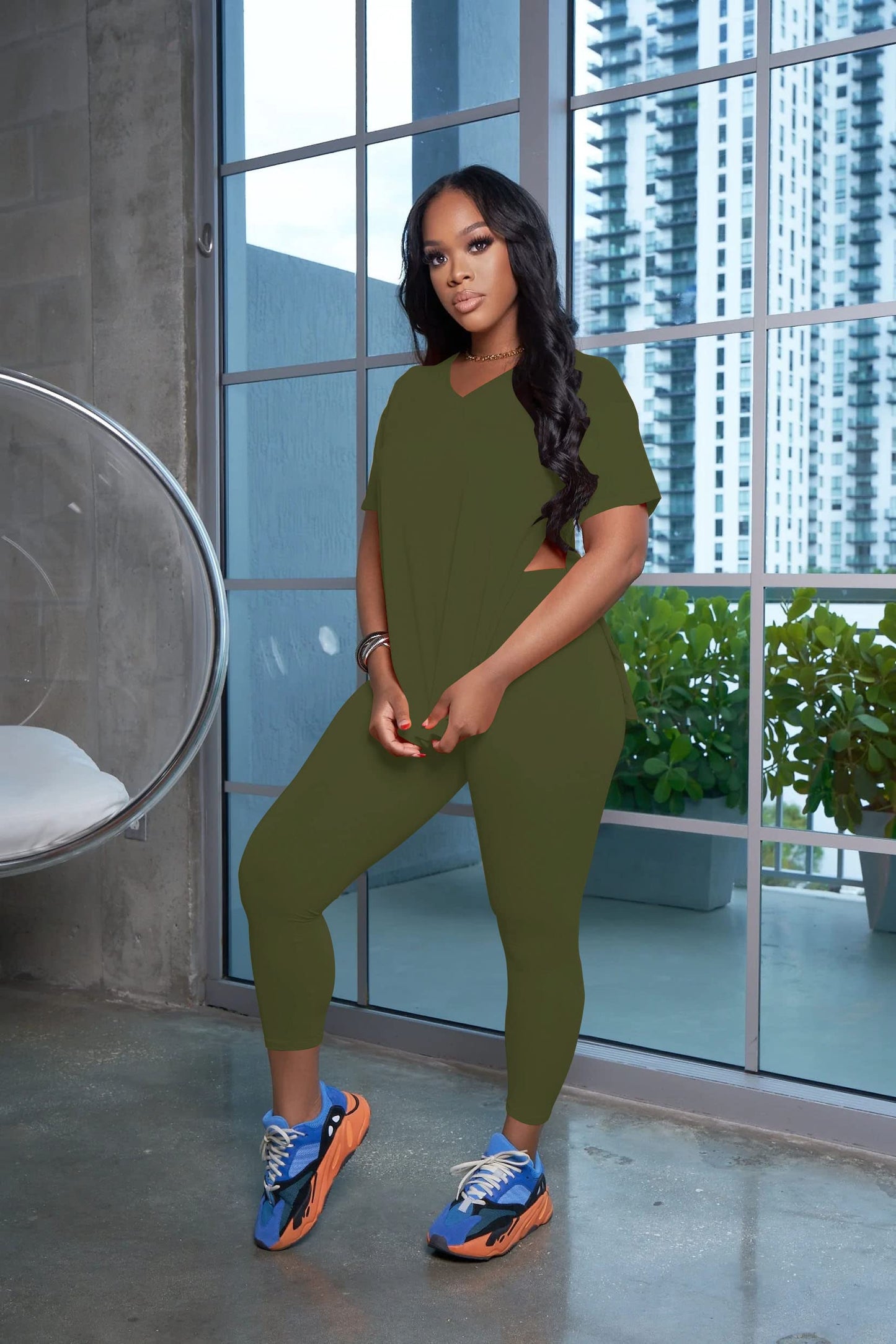 Mrskoala Lounge Sets for Women Two Piece Outfits Pullover Tops and Long Pants Tracksuit Sweatsuits