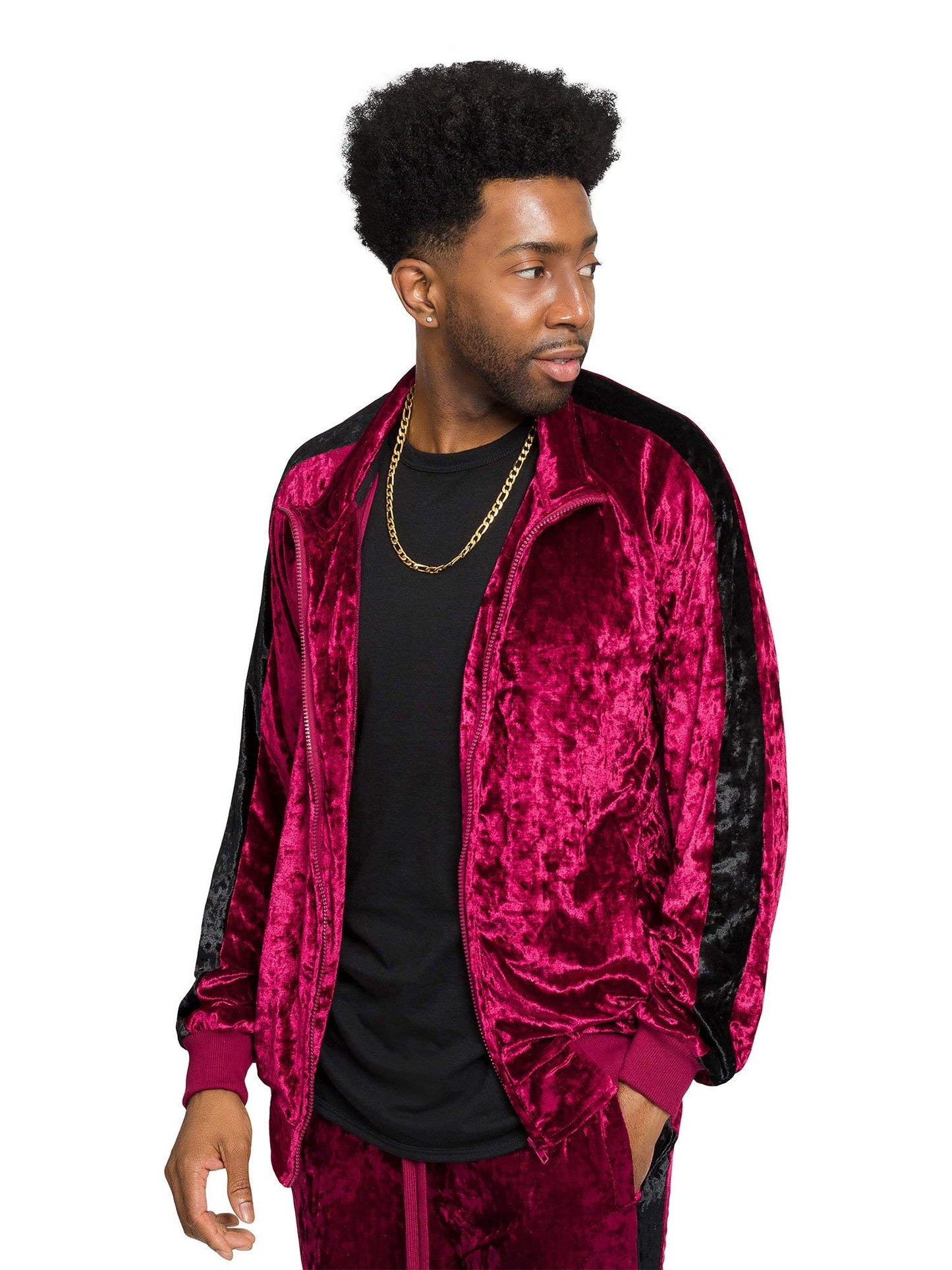 G-Style USA Men's Velour Velvet Tracksuit Sets -Casual Wear, Gym, and Lounge