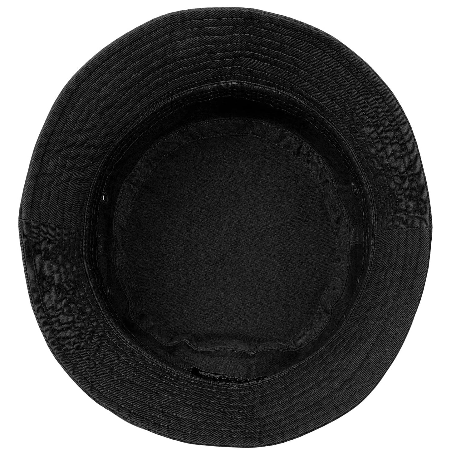 Falari Men Women Unisex Cotton Bucket Hat 100% Cotton Packable for Travel Fishing Hunting Summer Camp