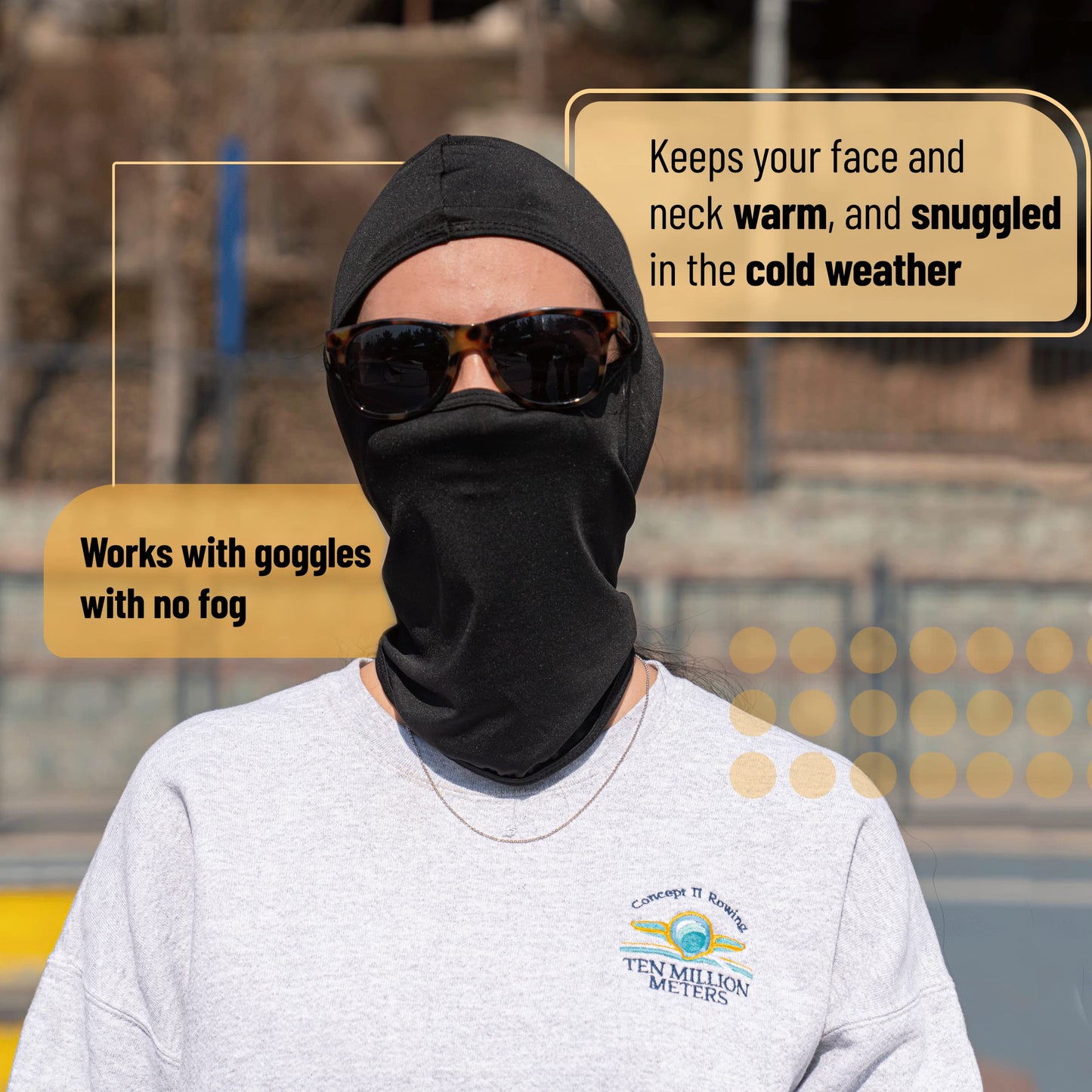 UNCO- Balaclava Face Mask, Ski Mask for Men & Women, Full Face Mask