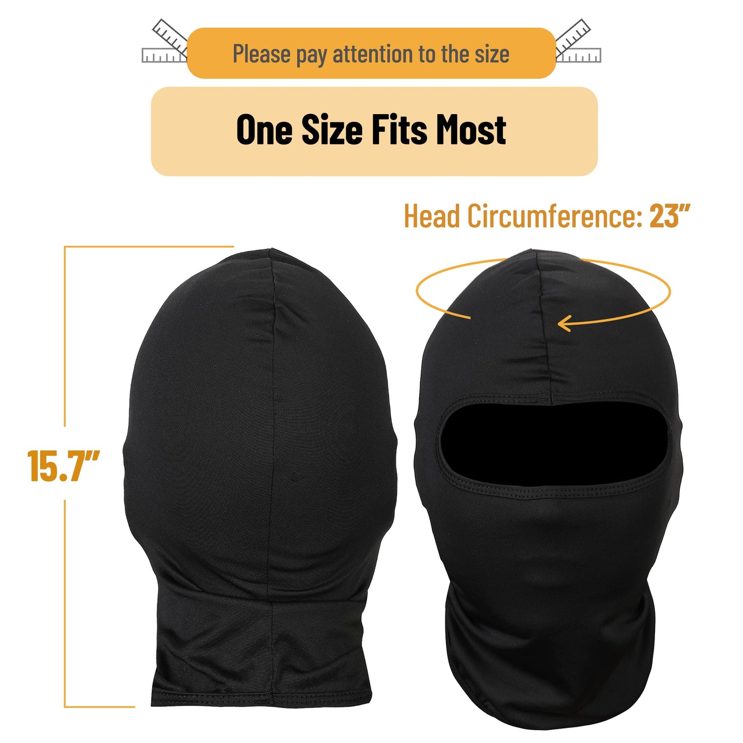 UNCO- Balaclava Face Mask, Ski Mask for Men & Women, Full Face Mask
