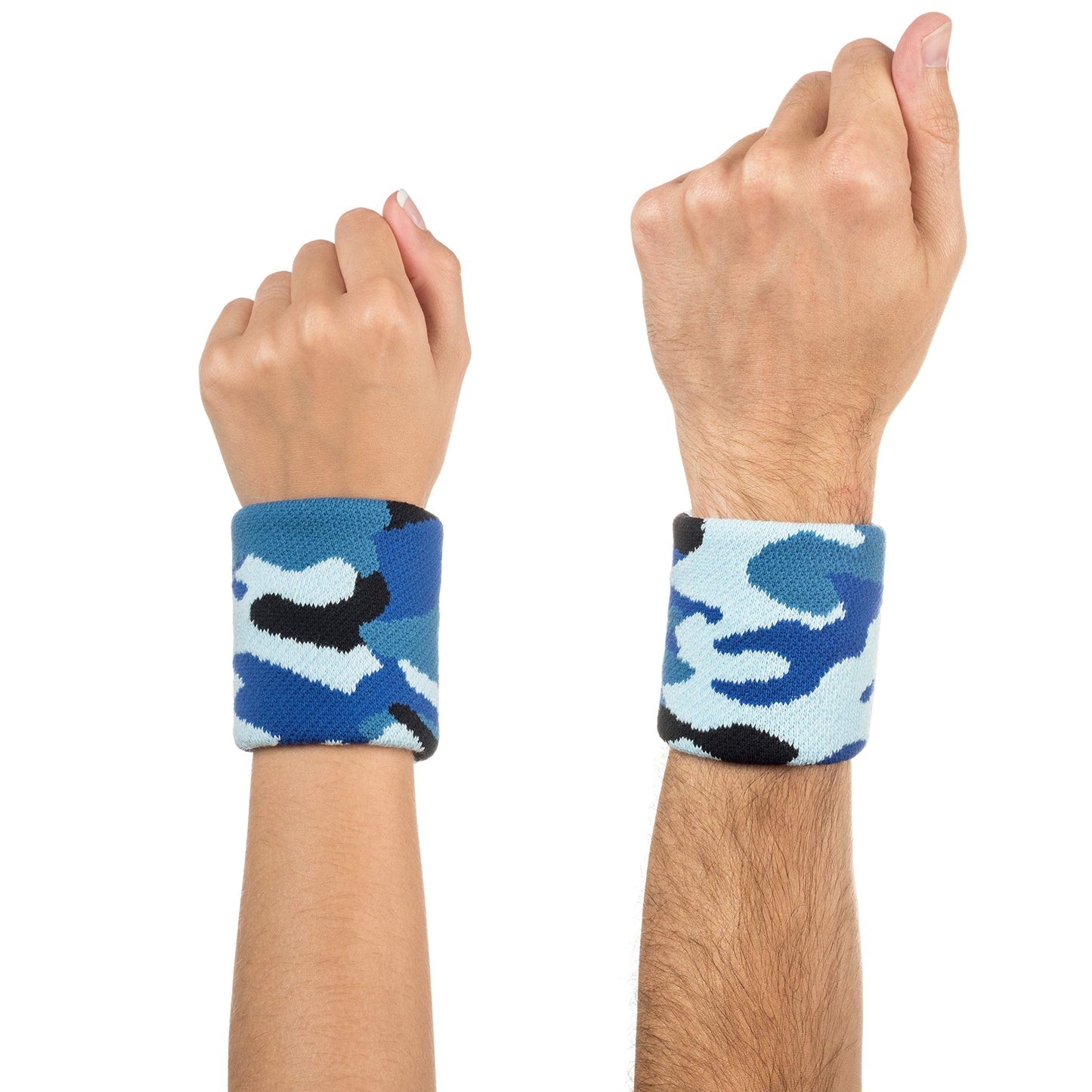 Suddora Camo Headband/Wrist Band Set - Camouflage Sweatbands for Basketball, Tennis, Working Out, Gym