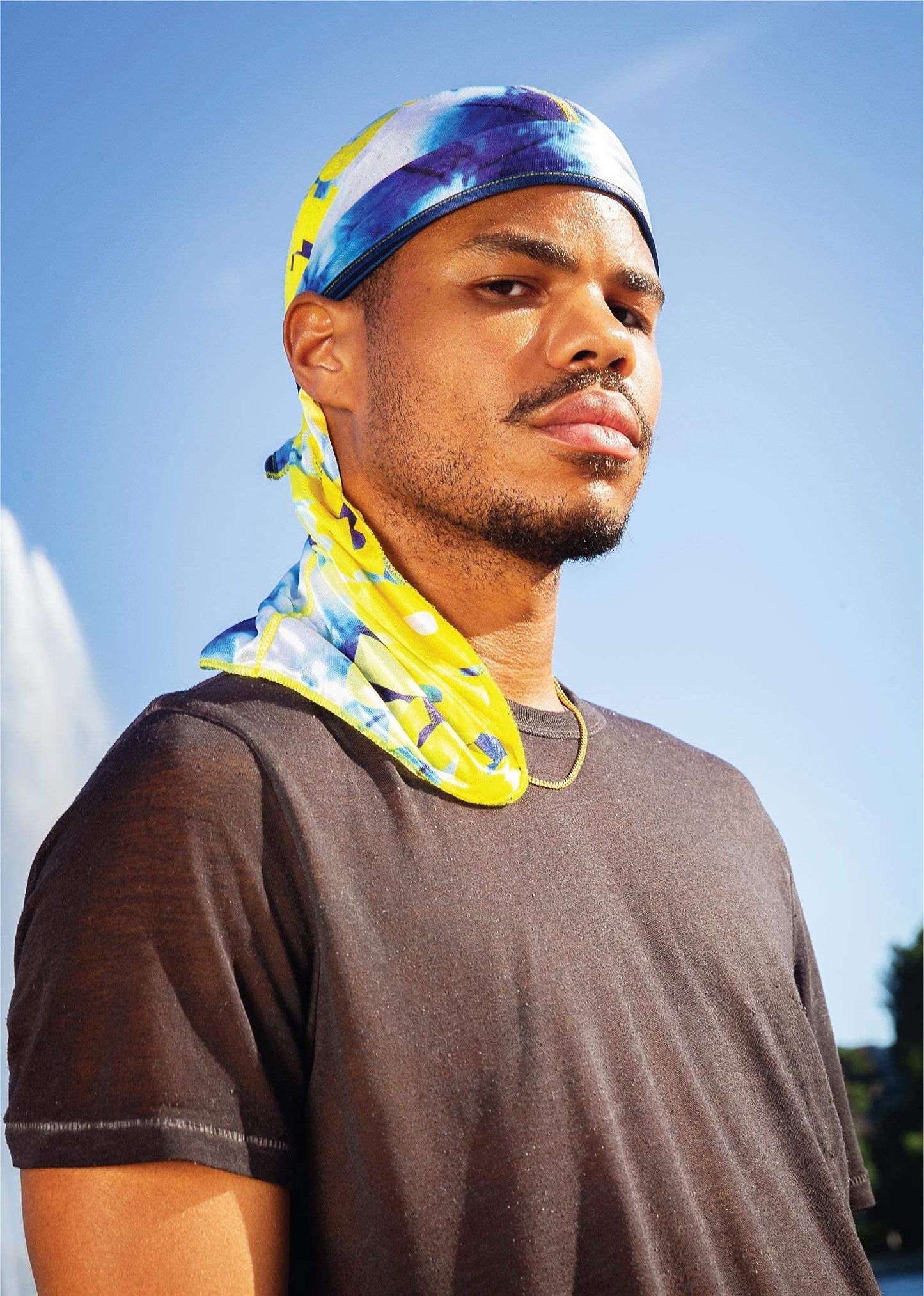 Superstitch Supersilky Ultra Silky Durag x Wavebuilder | 30+ Styles Premium Designer Durags for Men | 360 Waves |Camo Camouflage (Five Star)