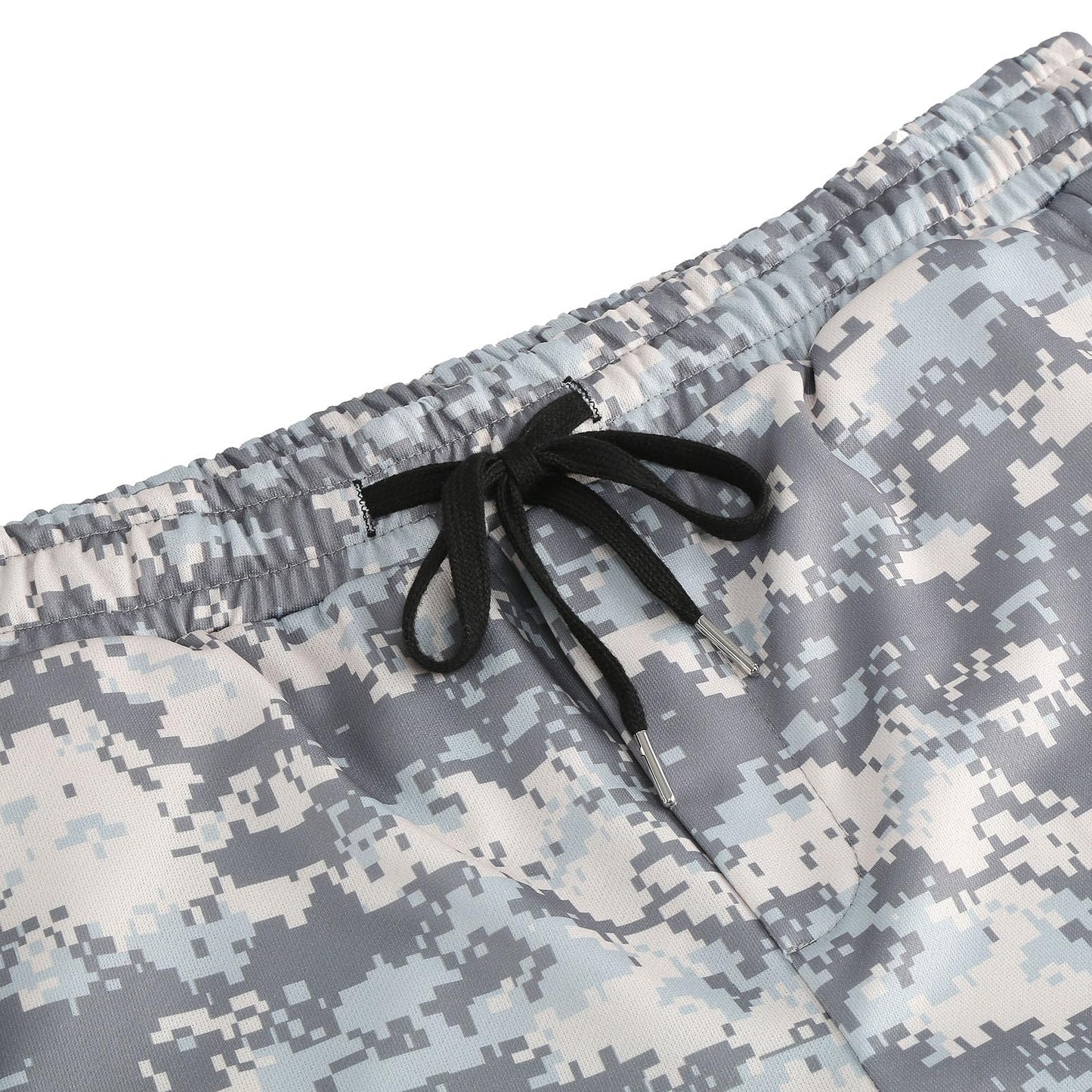 GRAJTCIN Casual Camo Joggers Sweatpants for Men Lightweight Hiking Outdoor Sweatpants Streetwear Pants for Men