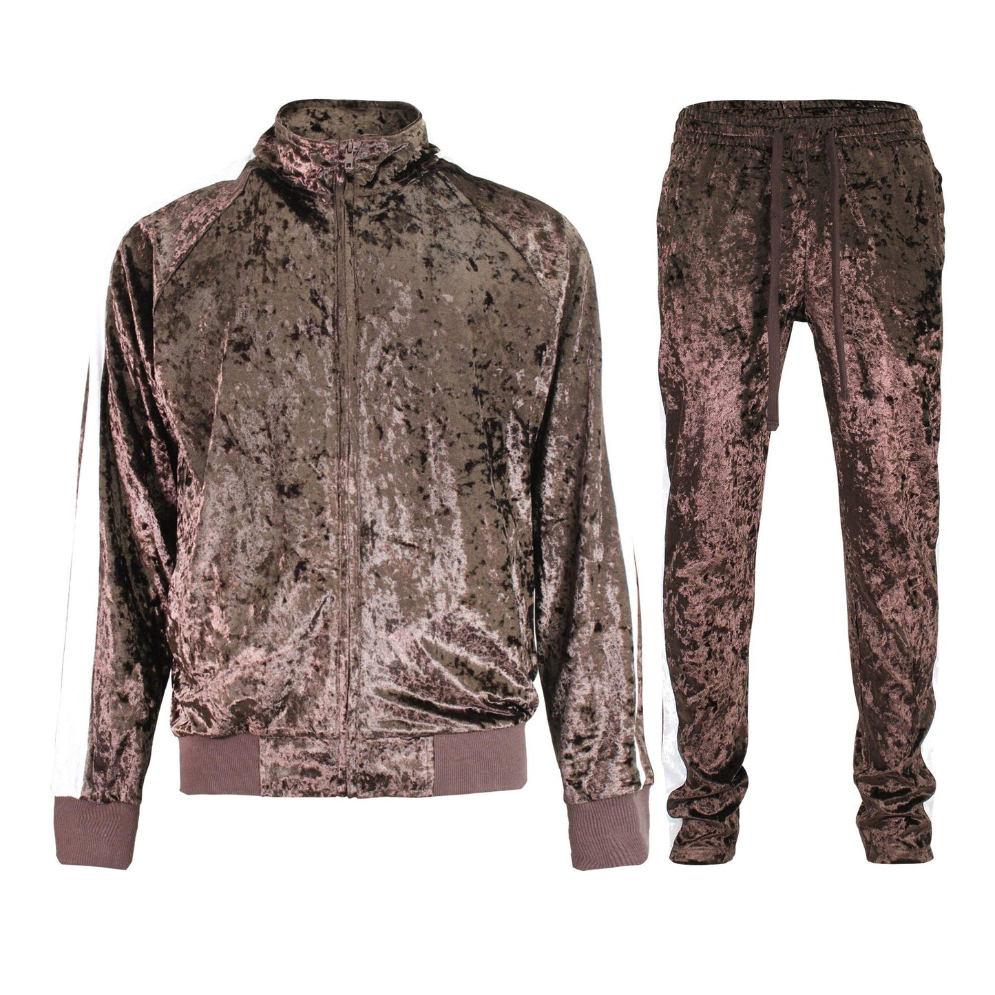 G-Style USA Men's Velour Velvet Tracksuit Sets -Casual Wear, Gym, and Lounge