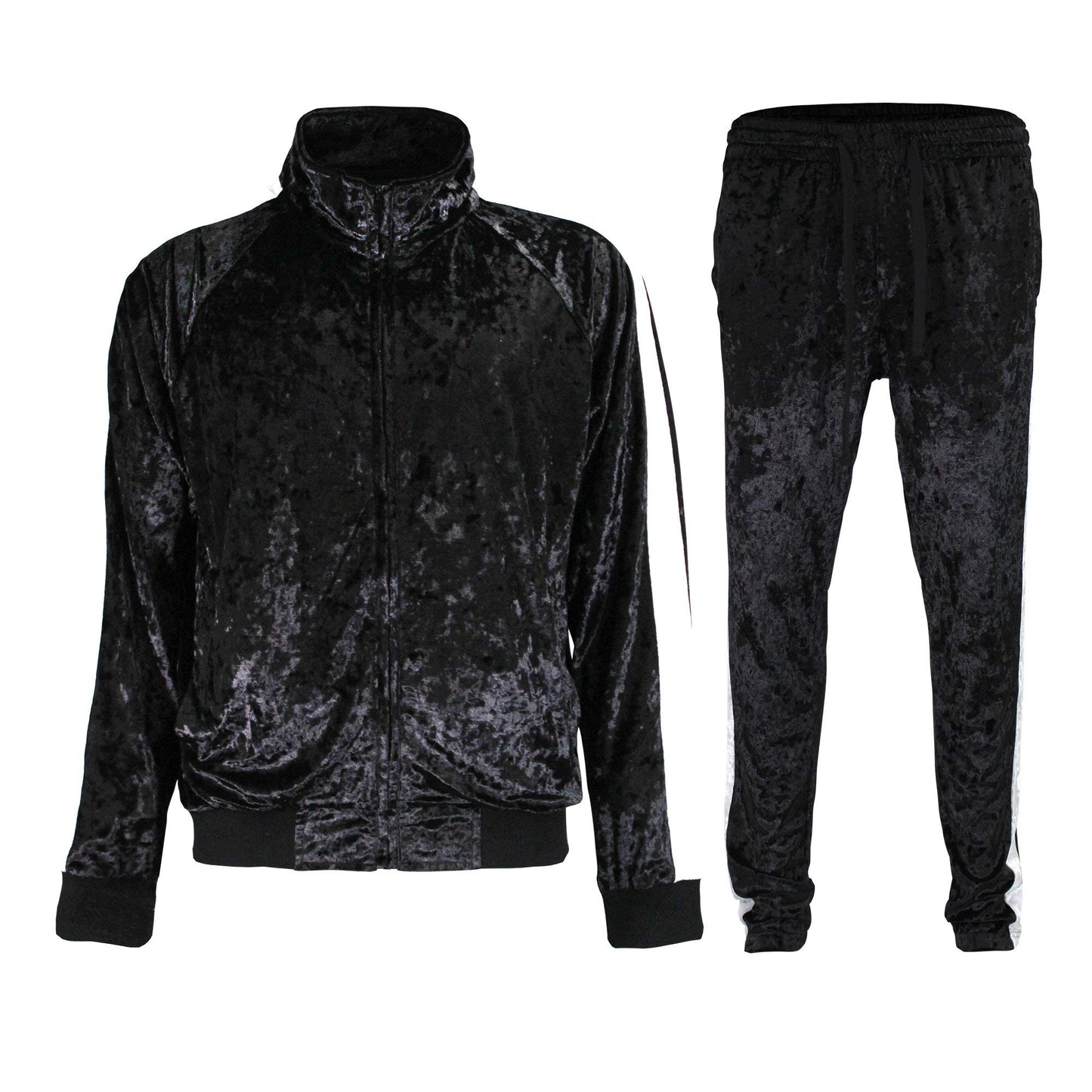G-Style USA Men's Velour Velvet Tracksuit Sets -Casual Wear, Gym, and Lounge