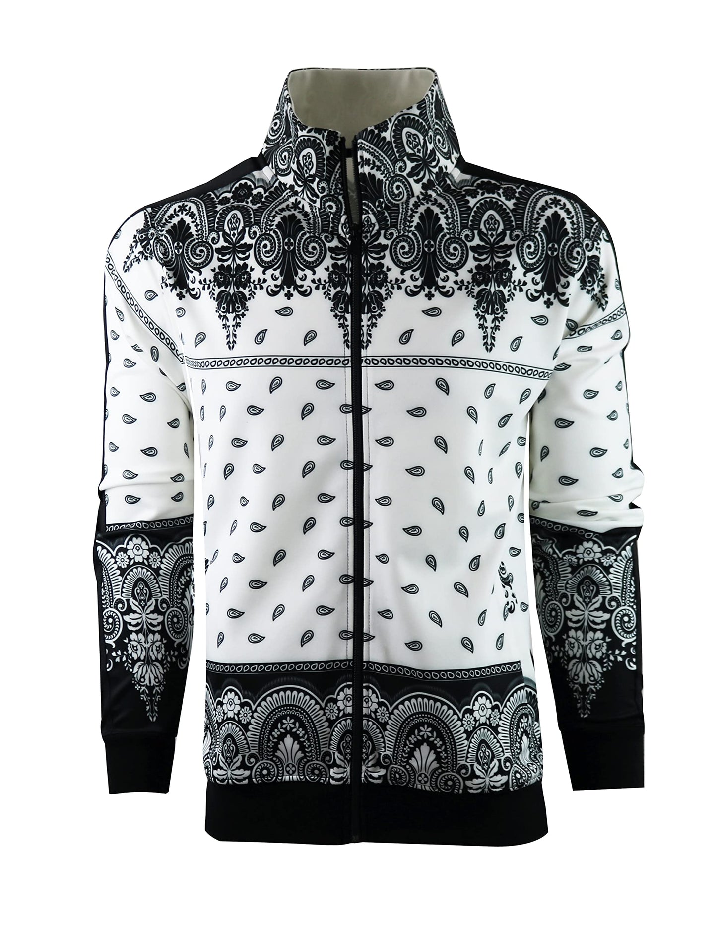 SCREENSHOT Mens Urban Hip Hop Premium Track Jacket - Slim Fit Side Taping Sportswear Urbanwear Streetwear Fashion Top