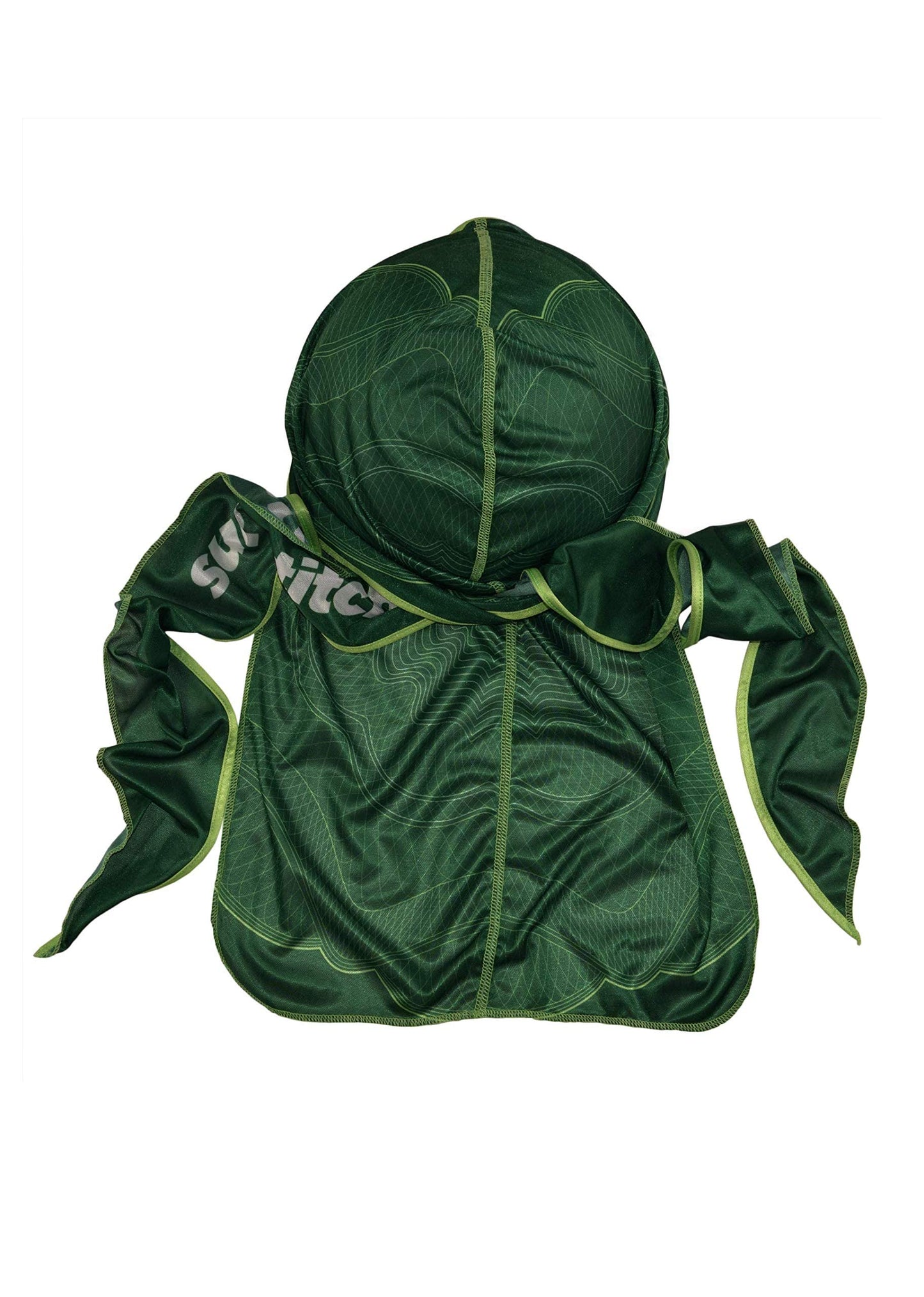 Superstitch Supersilky Ultra Silky Durag x Wavebuilder | 30+ Styles Premium Designer Durags for Men | 360 Waves |Camo Camouflage (Five Star)