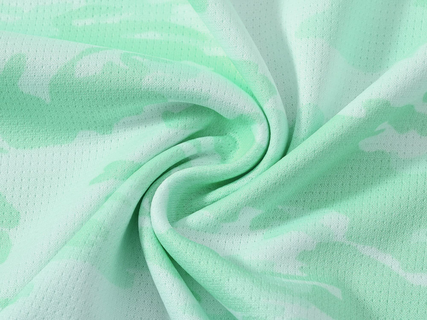 MoFiz Men's Camo Polo Golf Shirt Hiking Dry Fit Short Sleeve T-Shirts Pique Collared Polo Jersey