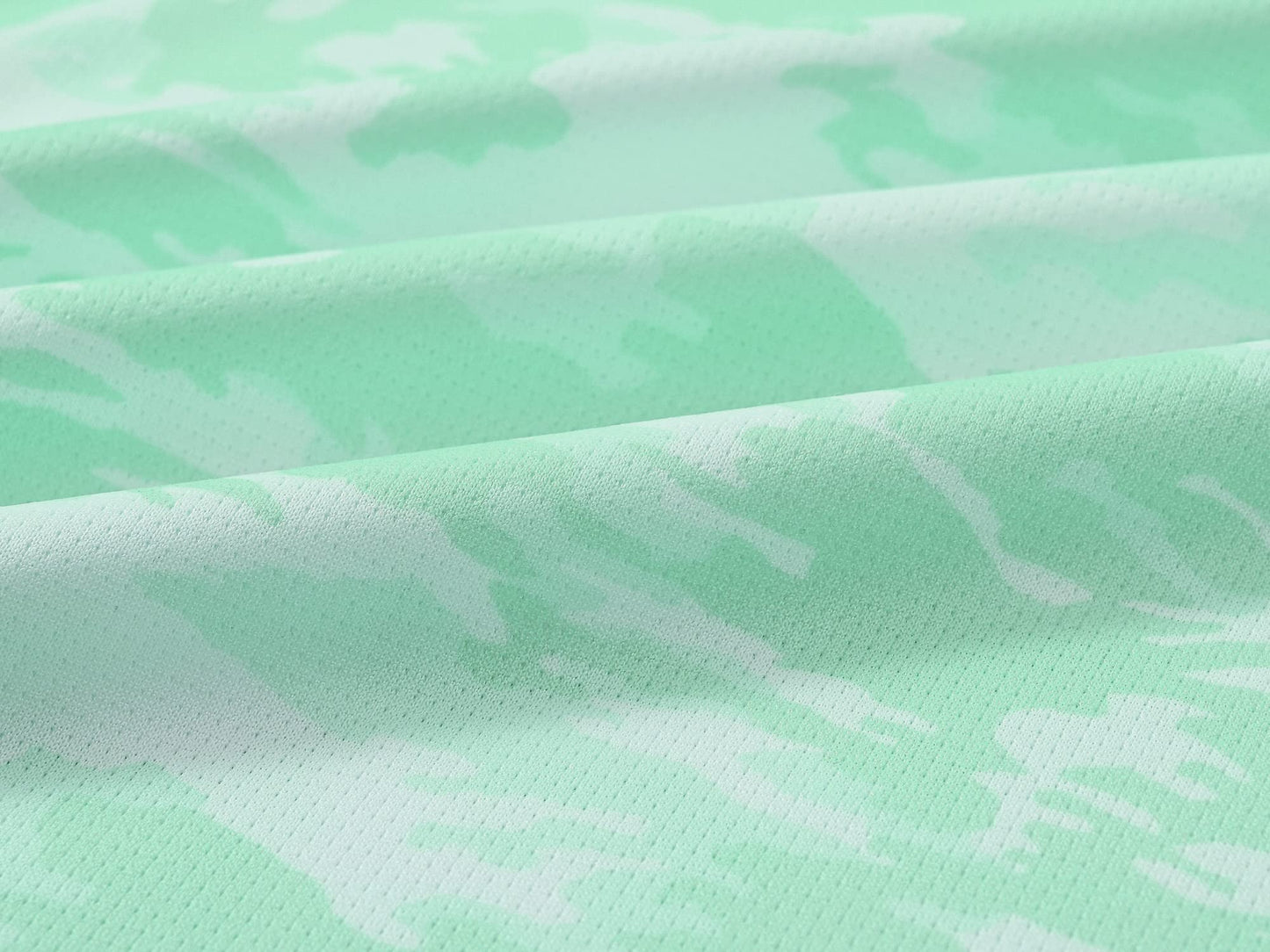 MoFiz Men's Camo Polo Golf Shirt Hiking Dry Fit Short Sleeve T-Shirts Pique Collared Polo Jersey