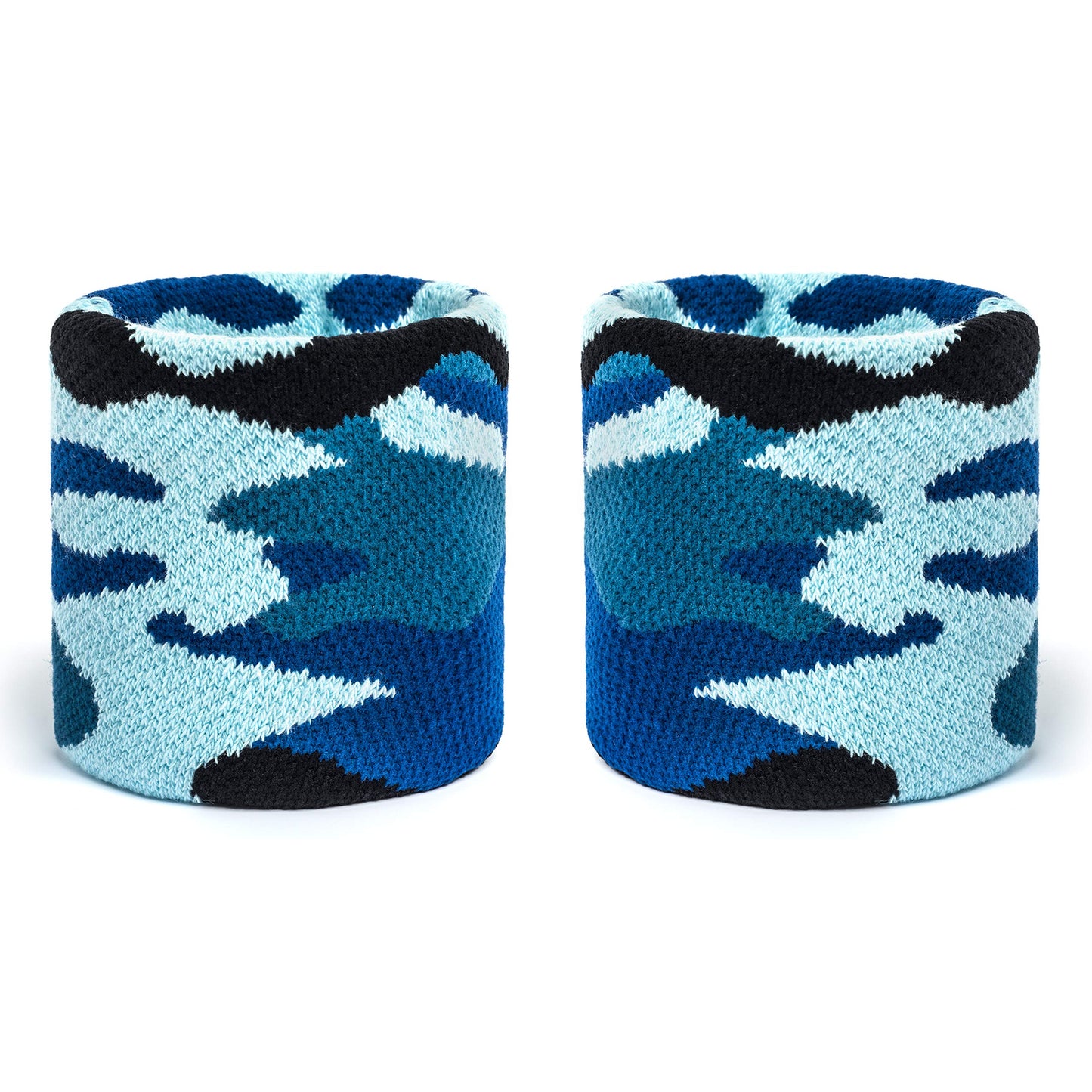 Suddora Camo Headband/Wrist Band Set - Camouflage Sweatbands for Basketball, Tennis, Working Out, Gym