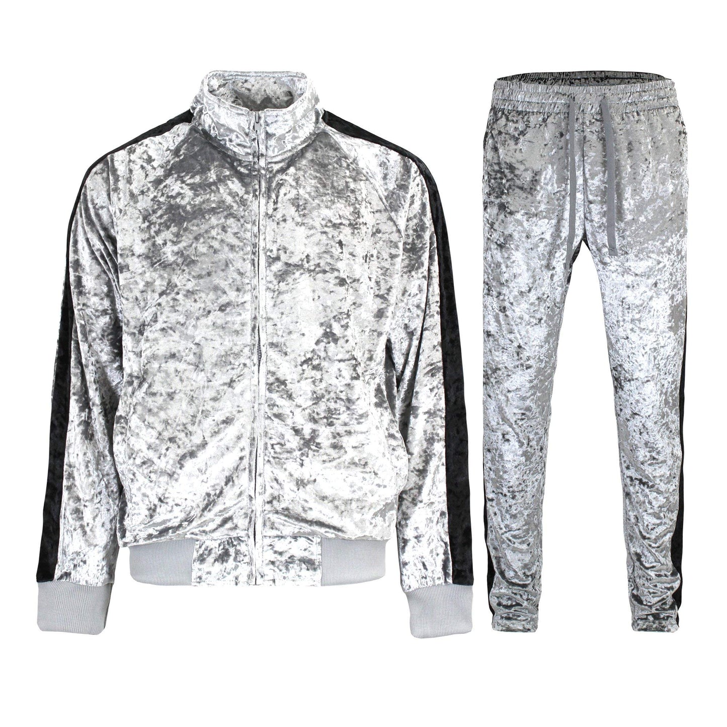 G-Style USA Men's Velour Velvet Tracksuit Sets -Casual Wear, Gym, and Lounge