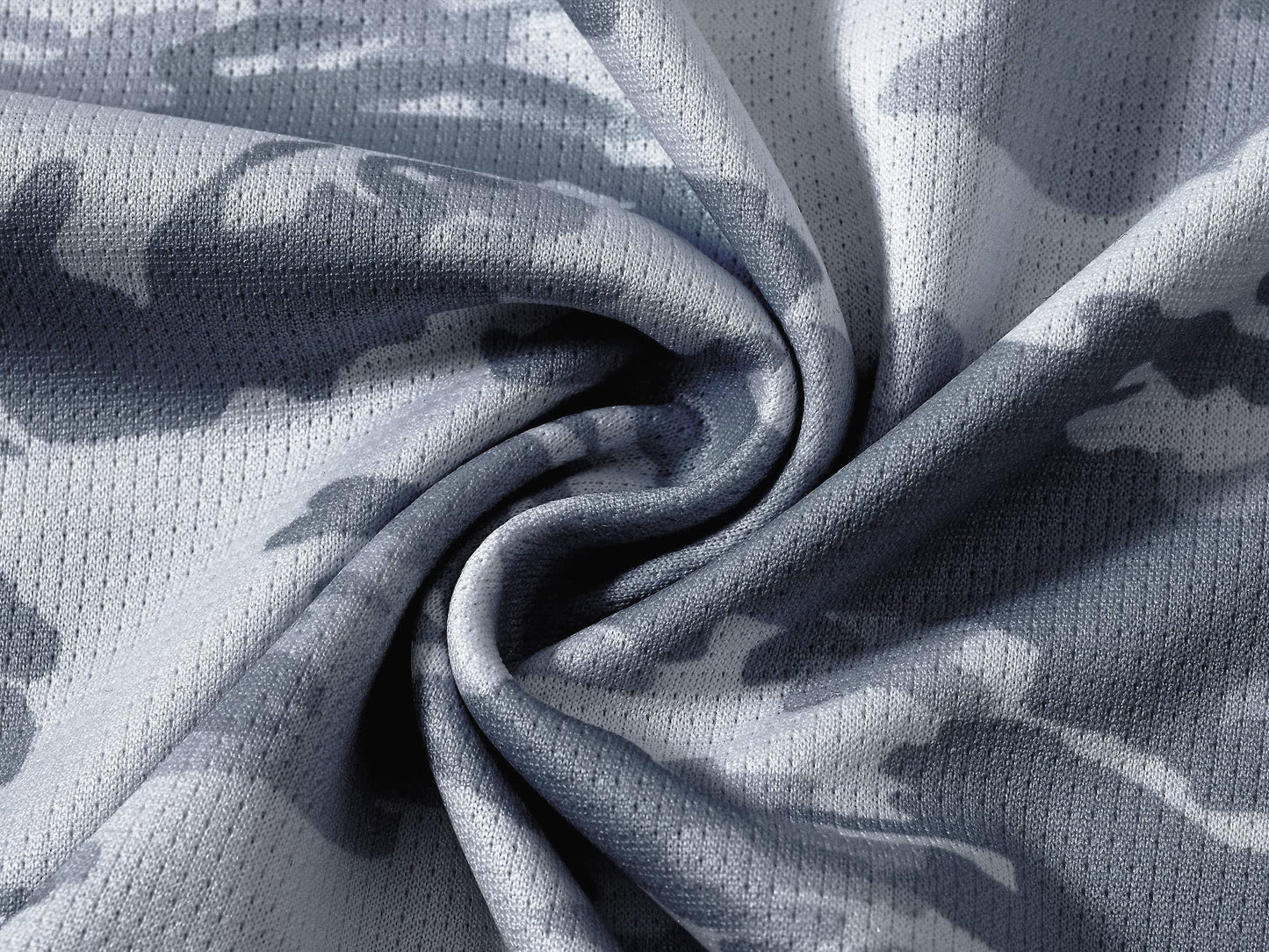 MoFiz Men's Camo Polo Golf Shirt Hiking Dry Fit Short Sleeve T-Shirts Pique Collared Polo Jersey