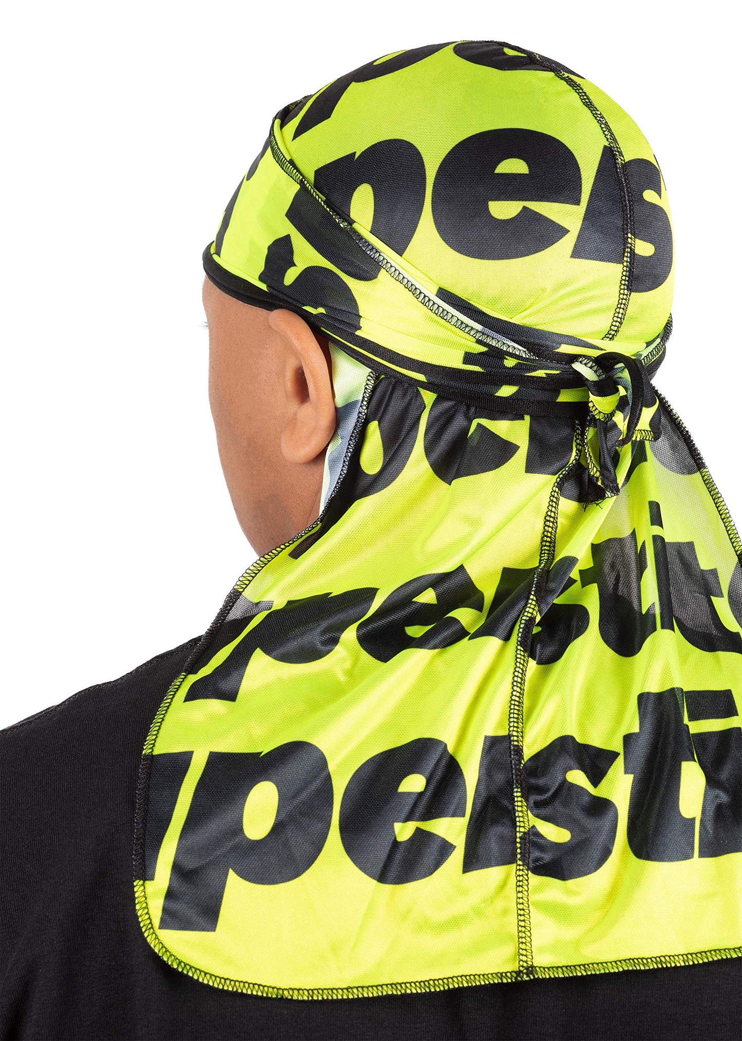 Superstitch Supersilky Ultra Silky Durag x Wavebuilder | 30+ Styles Premium Designer Durags for Men | 360 Waves |Camo Camouflage (Five Star)