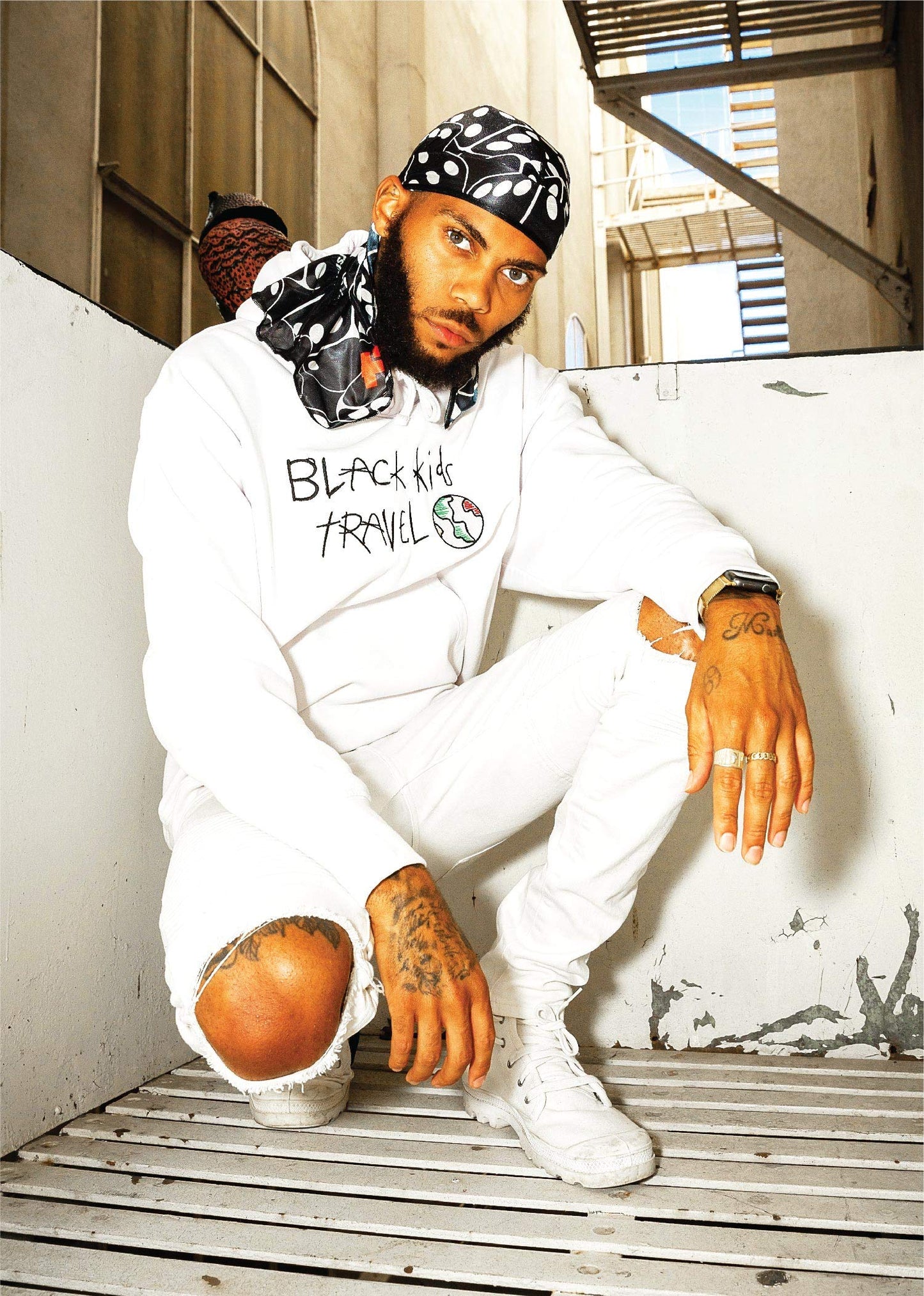 Superstitch Supersilky Ultra Silky Durag x Wavebuilder | 30+ Styles Premium Designer Durags for Men | 360 Waves |Camo Camouflage (Five Star)