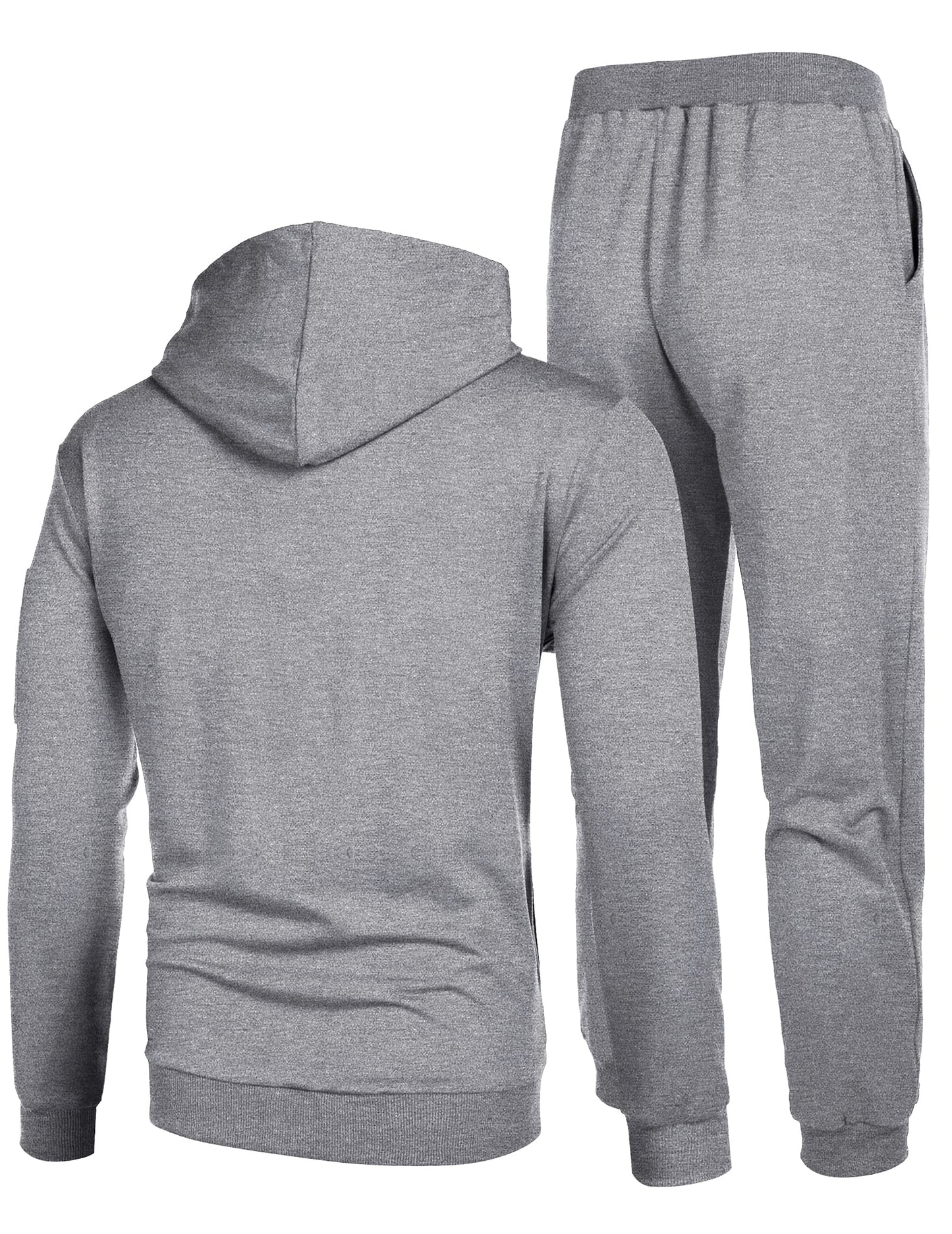 COOFANDY Men's Tracksuit 2 Piece Hooded Athletic Sweatsuits Casual Running Jogging Sport Suit Sets