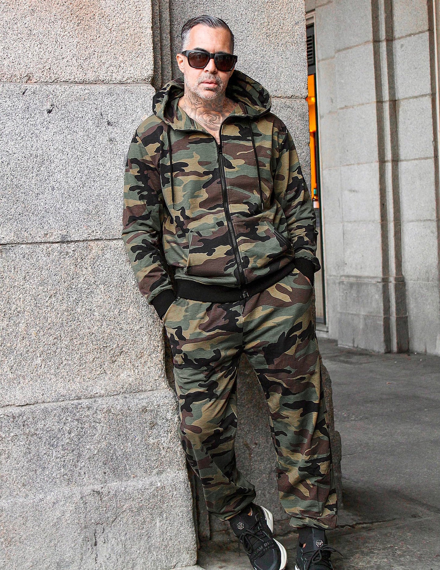 COOFANDY Sweatsuits for Men 2 Piece tracksuit Sets Full Zip Hoodie Sweatpants for Men Casual Sports Jogging Suits S-4XL